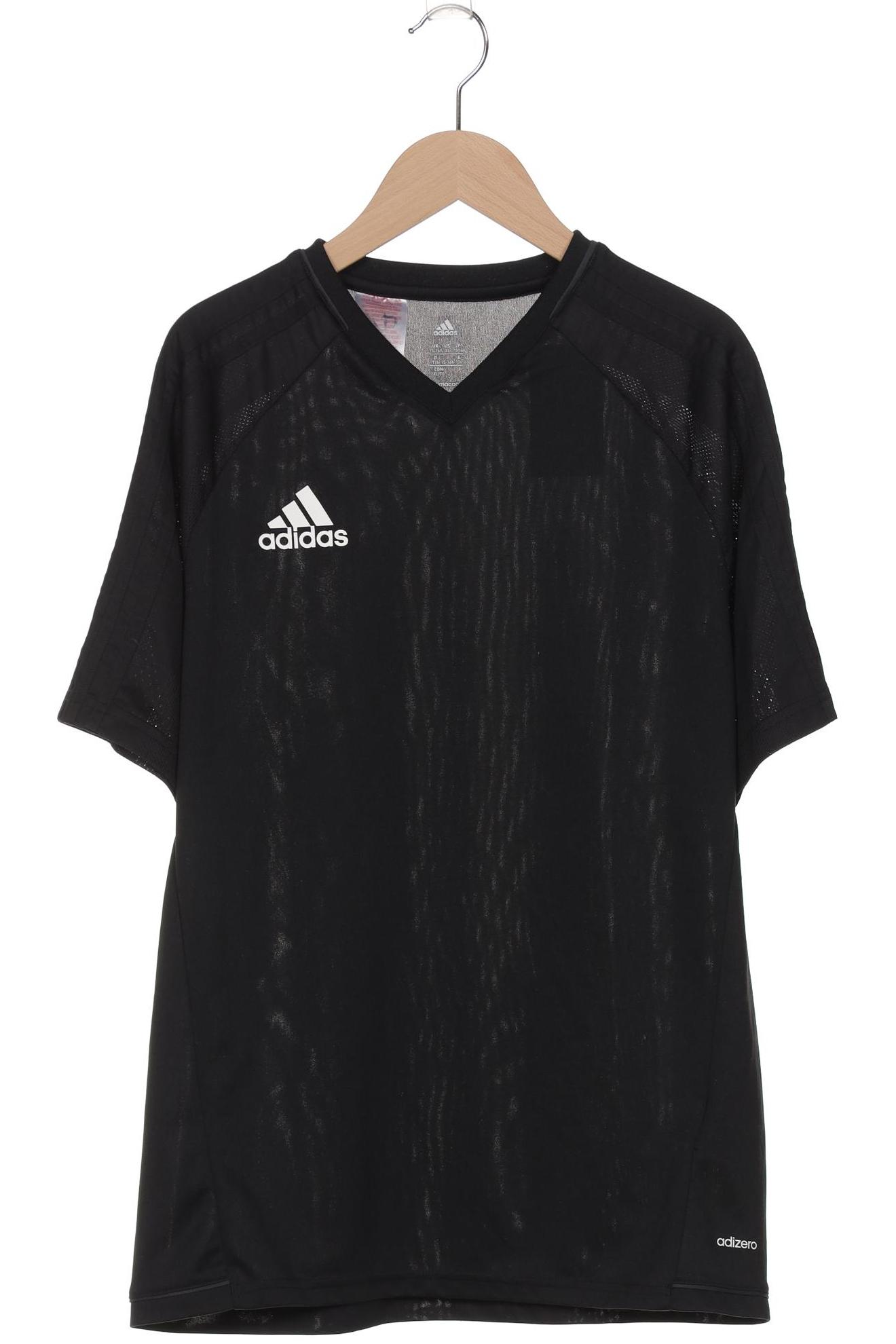 

adidas Herren T-Shirt, schwarz, Gr. 176