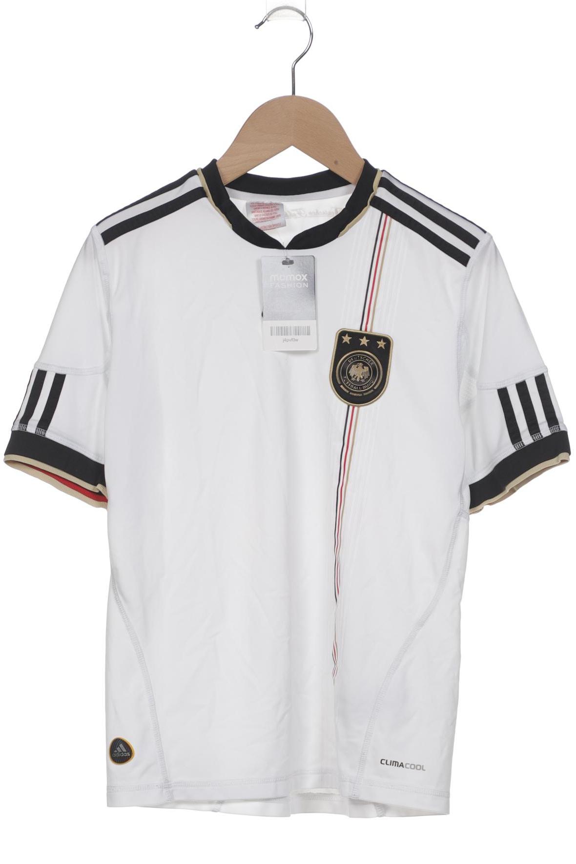 

adidas Herren T-Shirt, weiß, Gr. 152