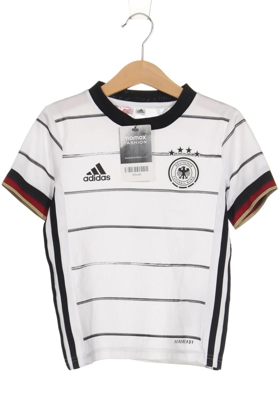 

adidas Herren T-Shirt, weiß, Gr. 110