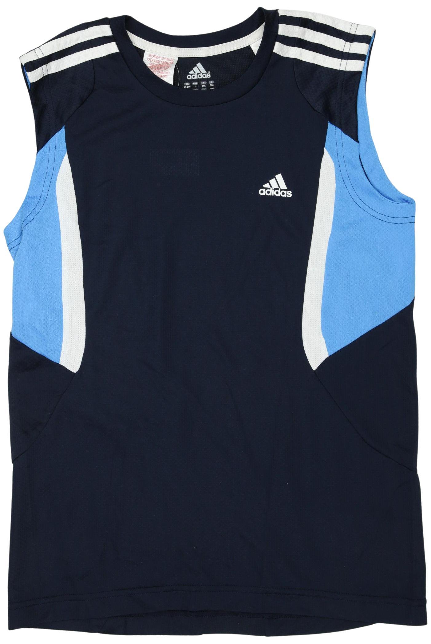 

adidas Herren T-Shirt, marineblau, Gr. 164