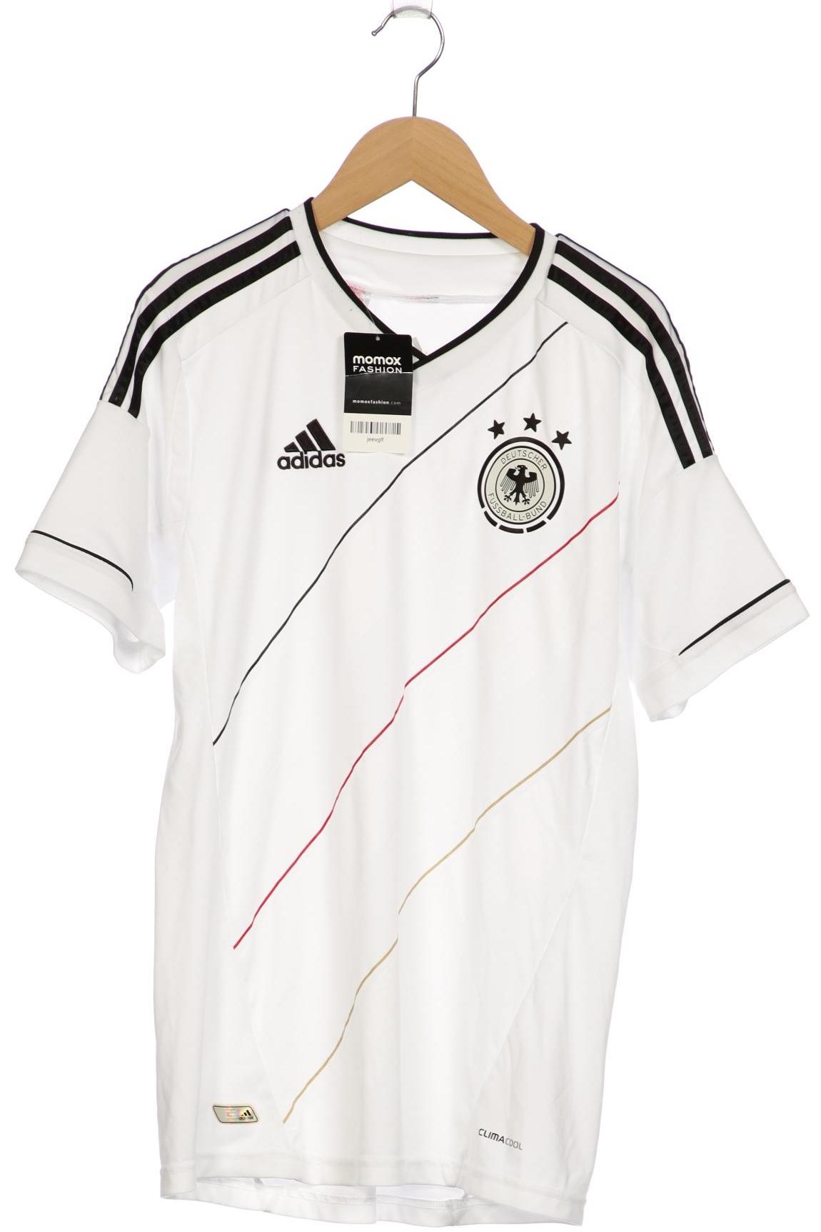 

adidas Herren T-Shirt, weiß, Gr. 176
