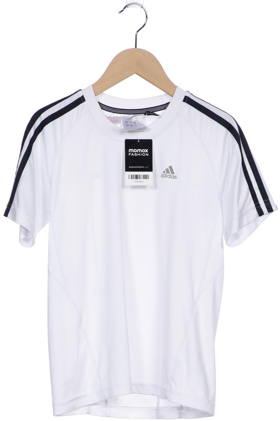 

adidas Herren T-Shirt, weiß, Gr. 152