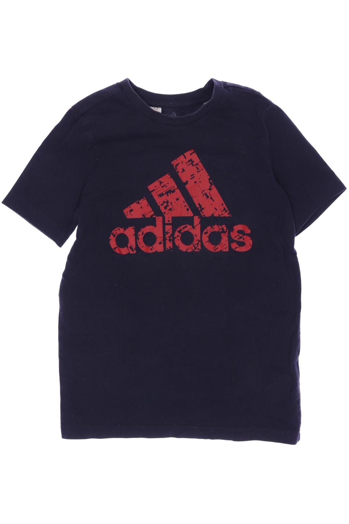 

adidas Herren T-Shirt, marineblau, Gr. 140