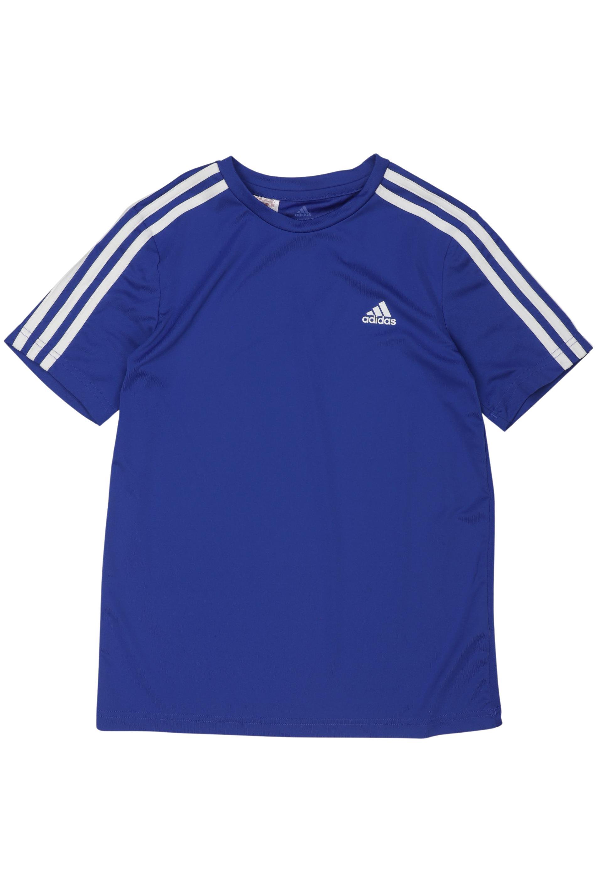 

adidas Jungen T-Shirt, blau, Gr. 152
