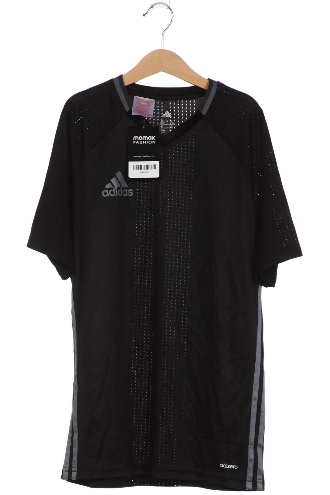 

adidas Herren T-Shirt, schwarz, Gr. 164