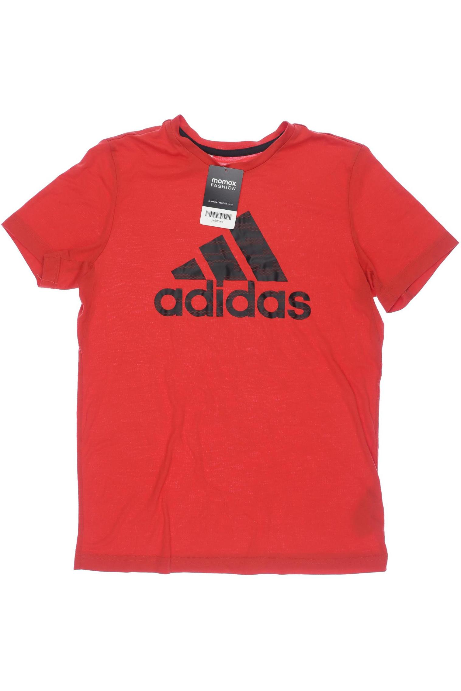 

adidas Herren T-Shirt, rot, Gr. 164