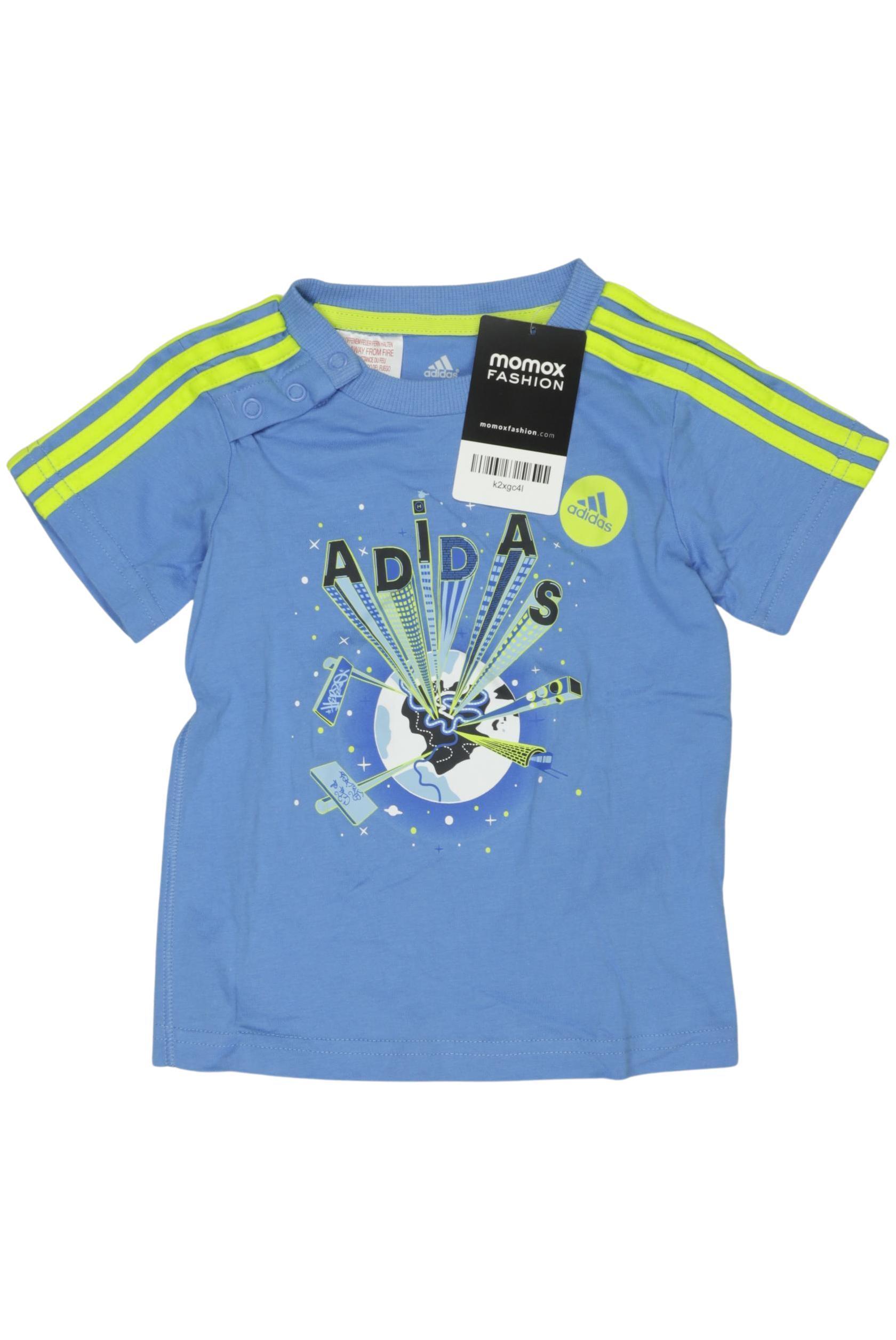 

adidas Herren T-Shirt, blau, Gr. 80