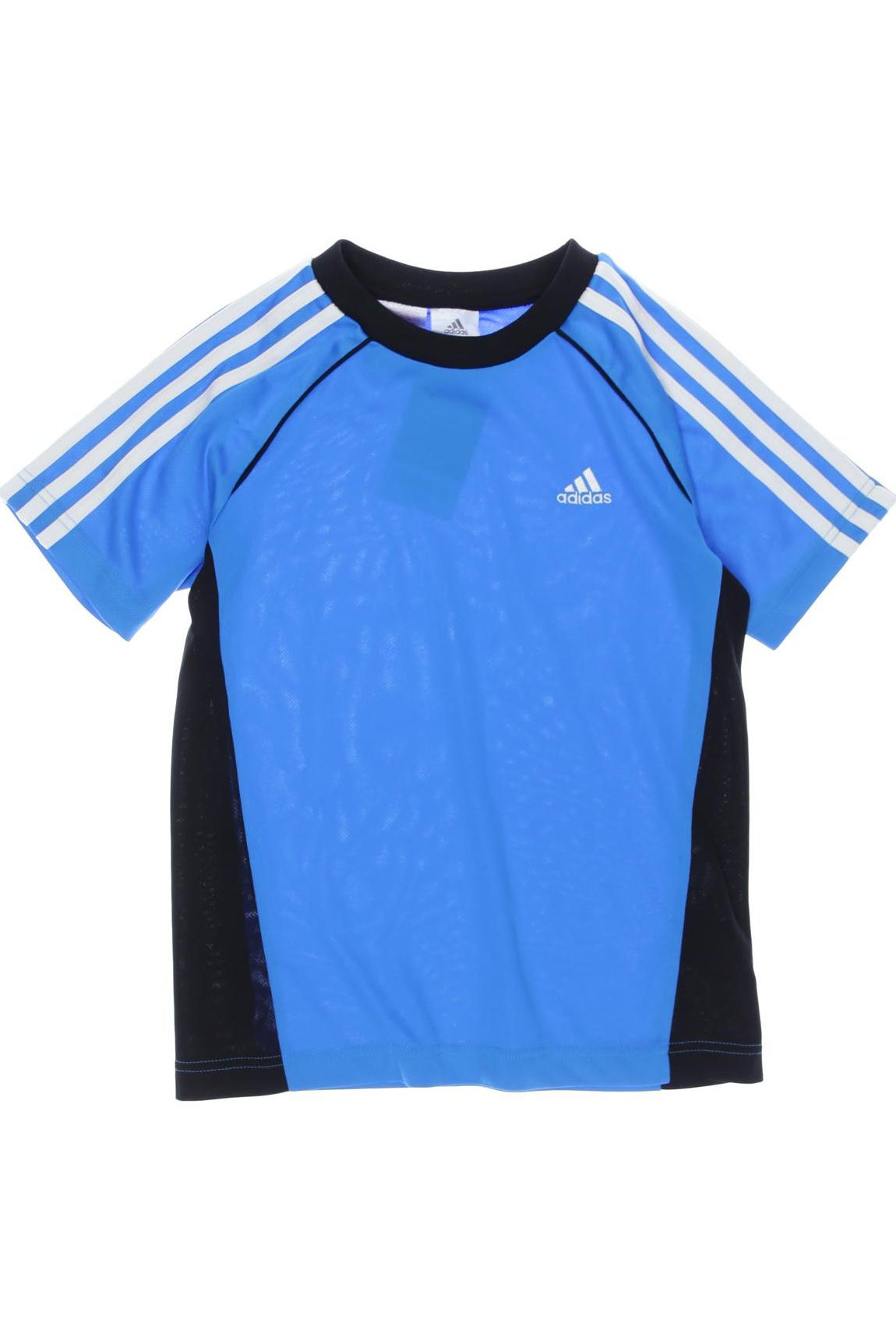 

adidas Herren T-Shirt, blau, Gr. 140