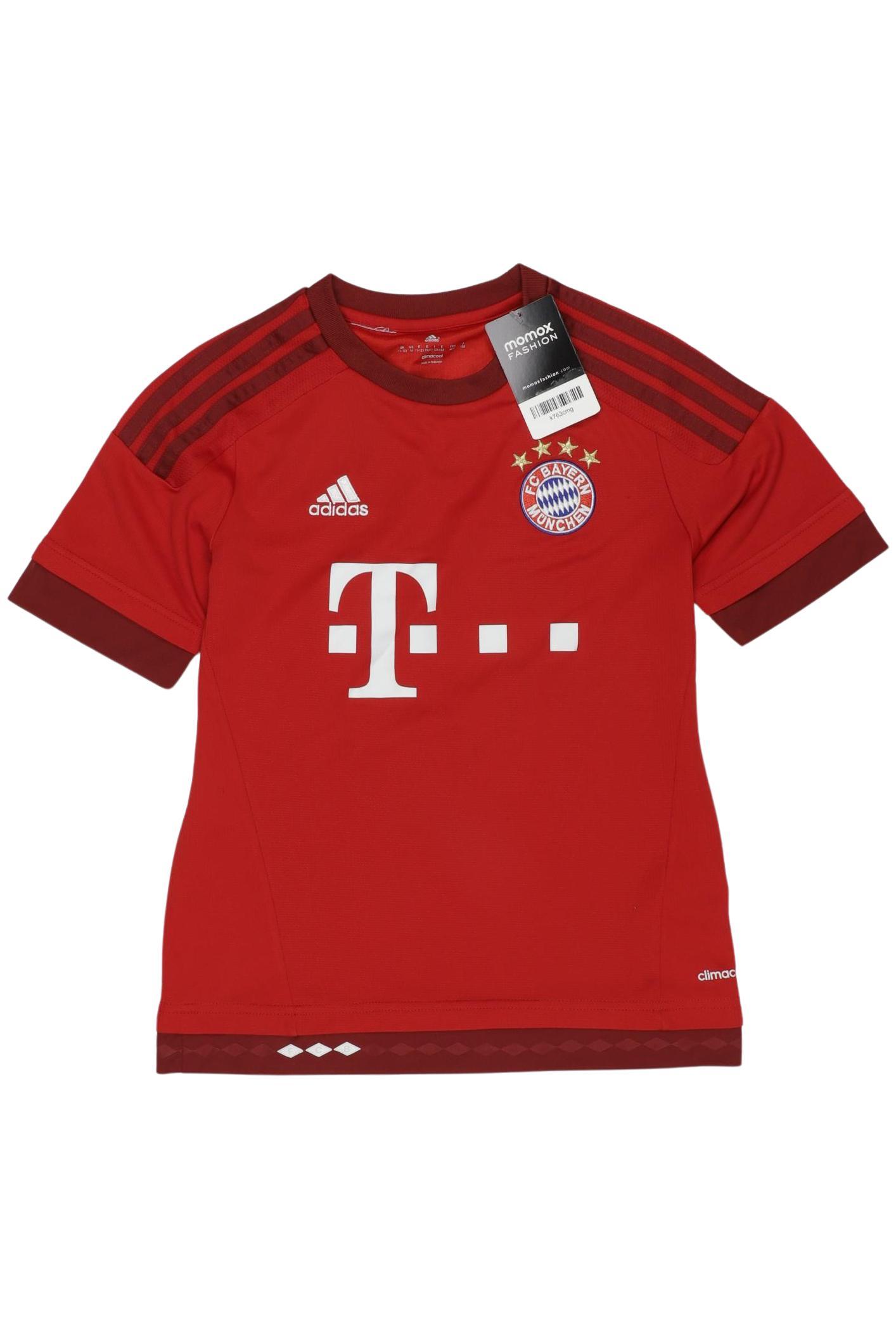 

adidas Herren T-Shirt, rot, Gr. 152