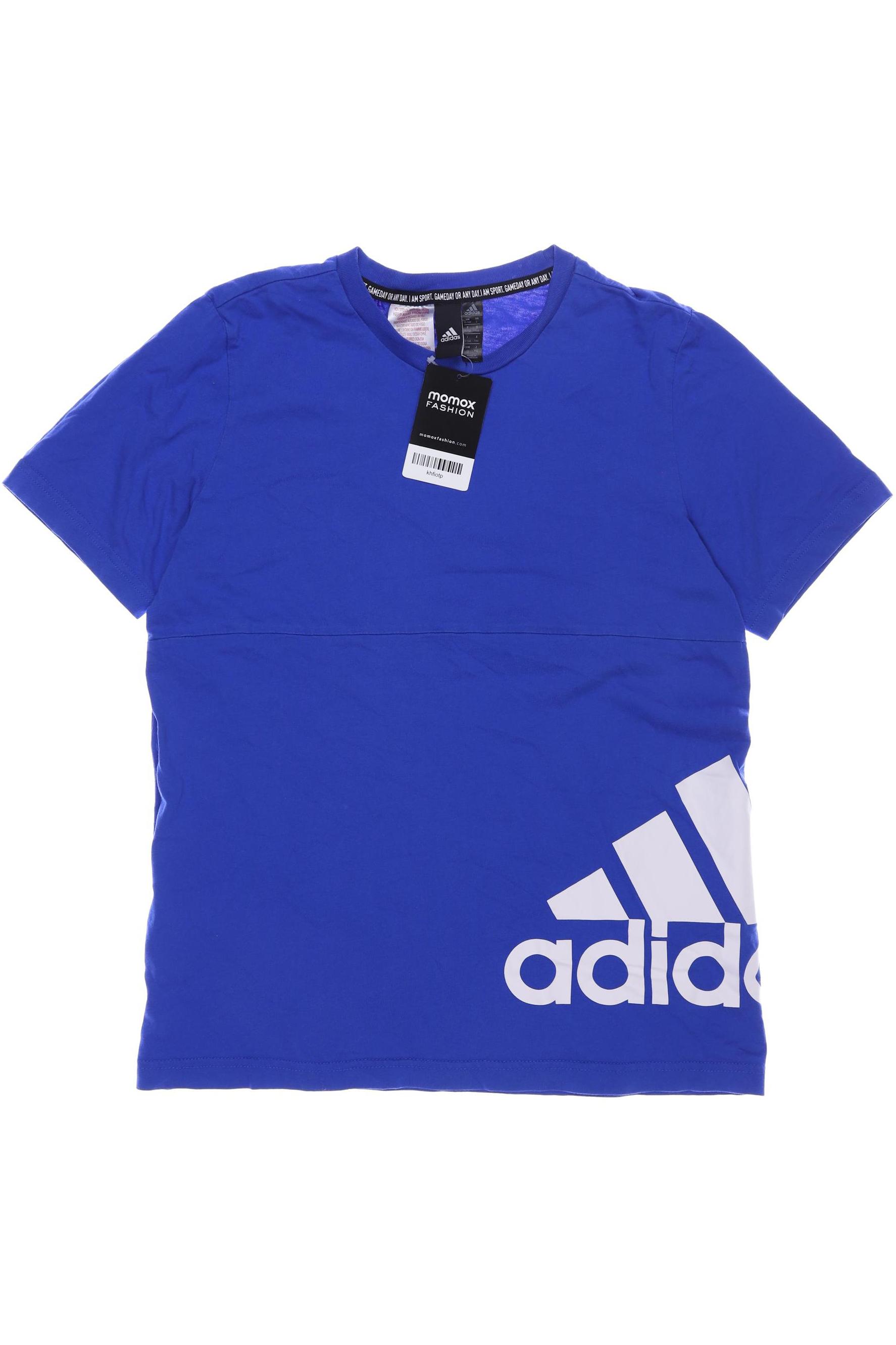 

adidas Herren T-Shirt, blau, Gr. 164