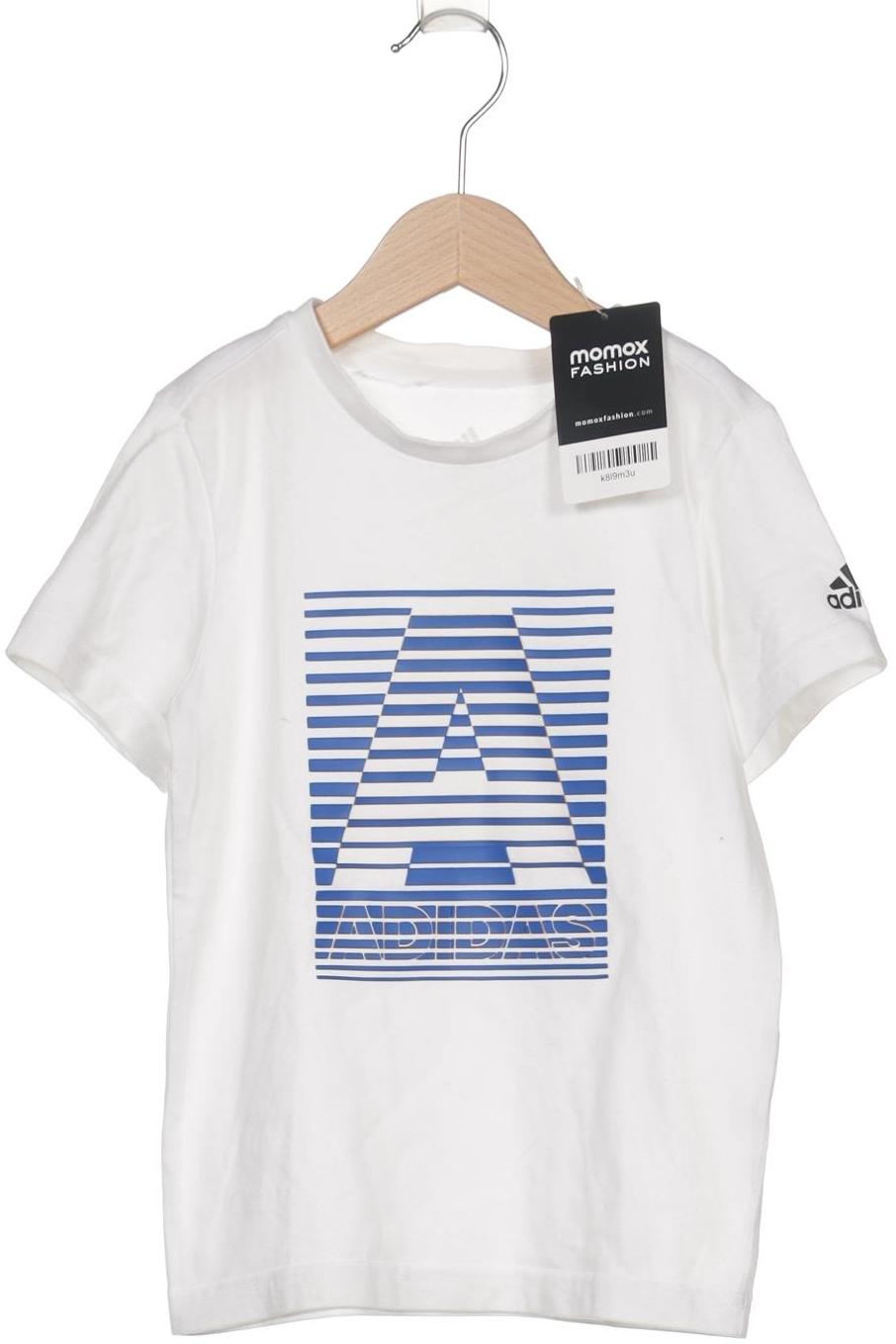 

adidas Herren T-Shirt, weiß, Gr. 110