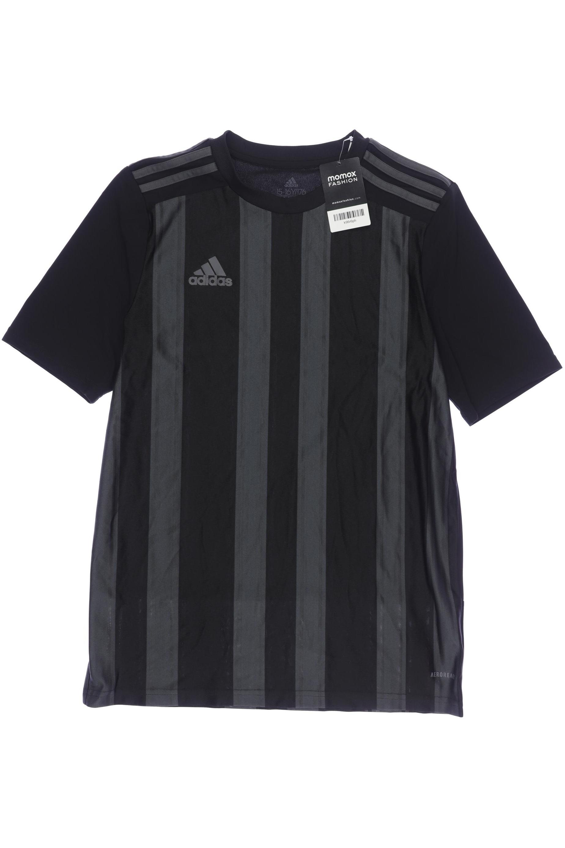 

adidas Herren T-Shirt, schwarz, Gr. 176