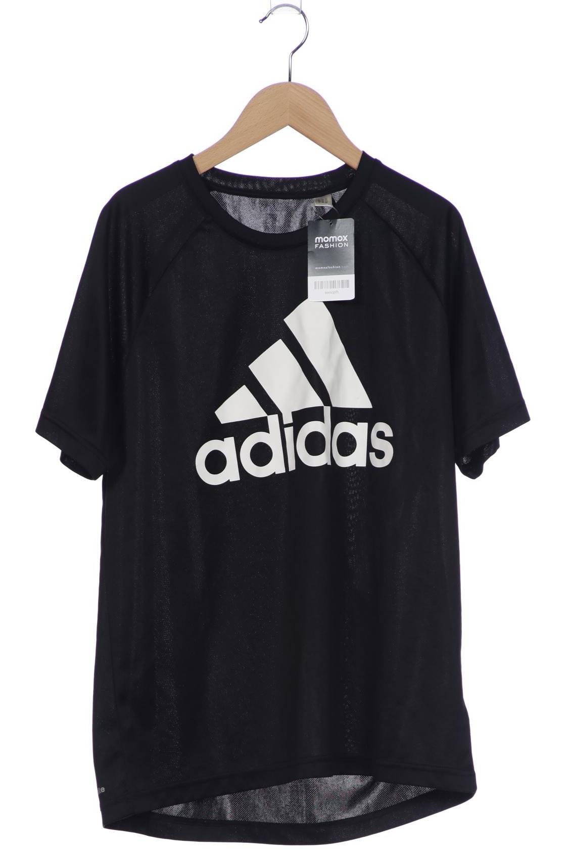 

adidas Herren T-Shirt, schwarz, Gr. 146