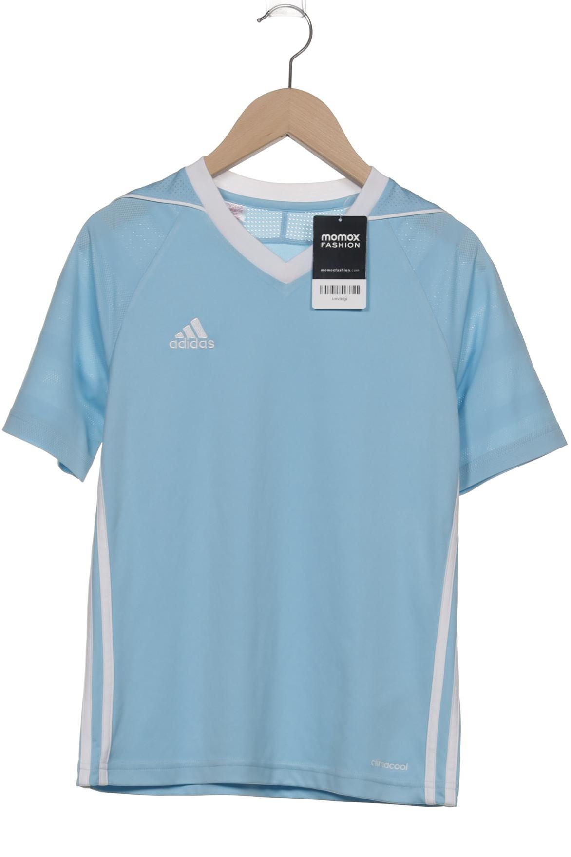 

adidas Herren T-Shirt, hellblau, Gr. 152