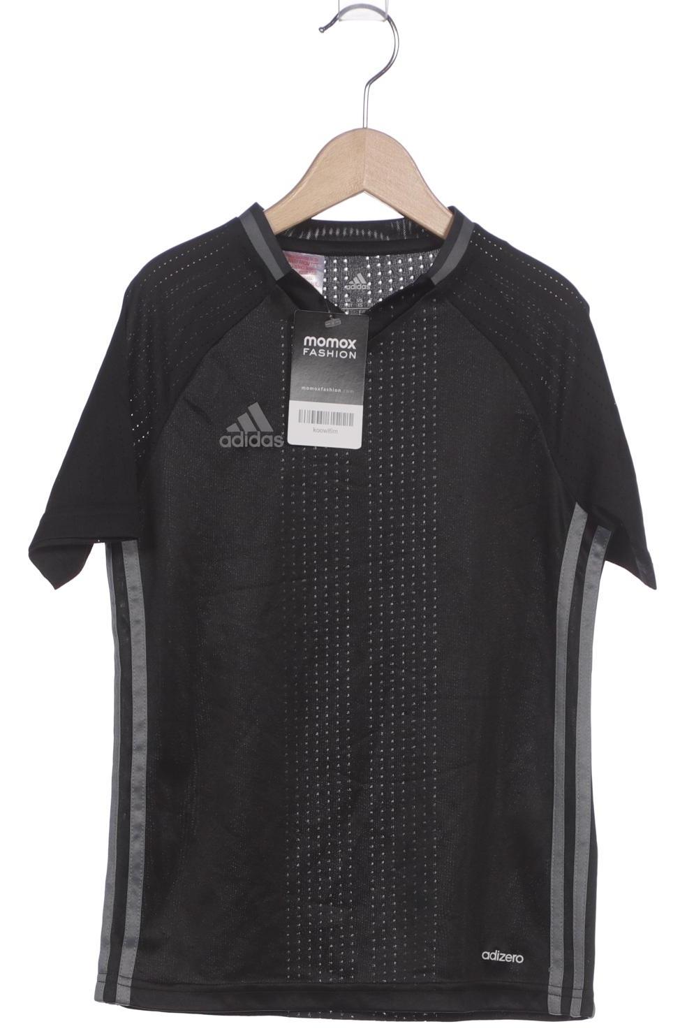 

adidas Herren T-Shirt, schwarz, Gr. 128