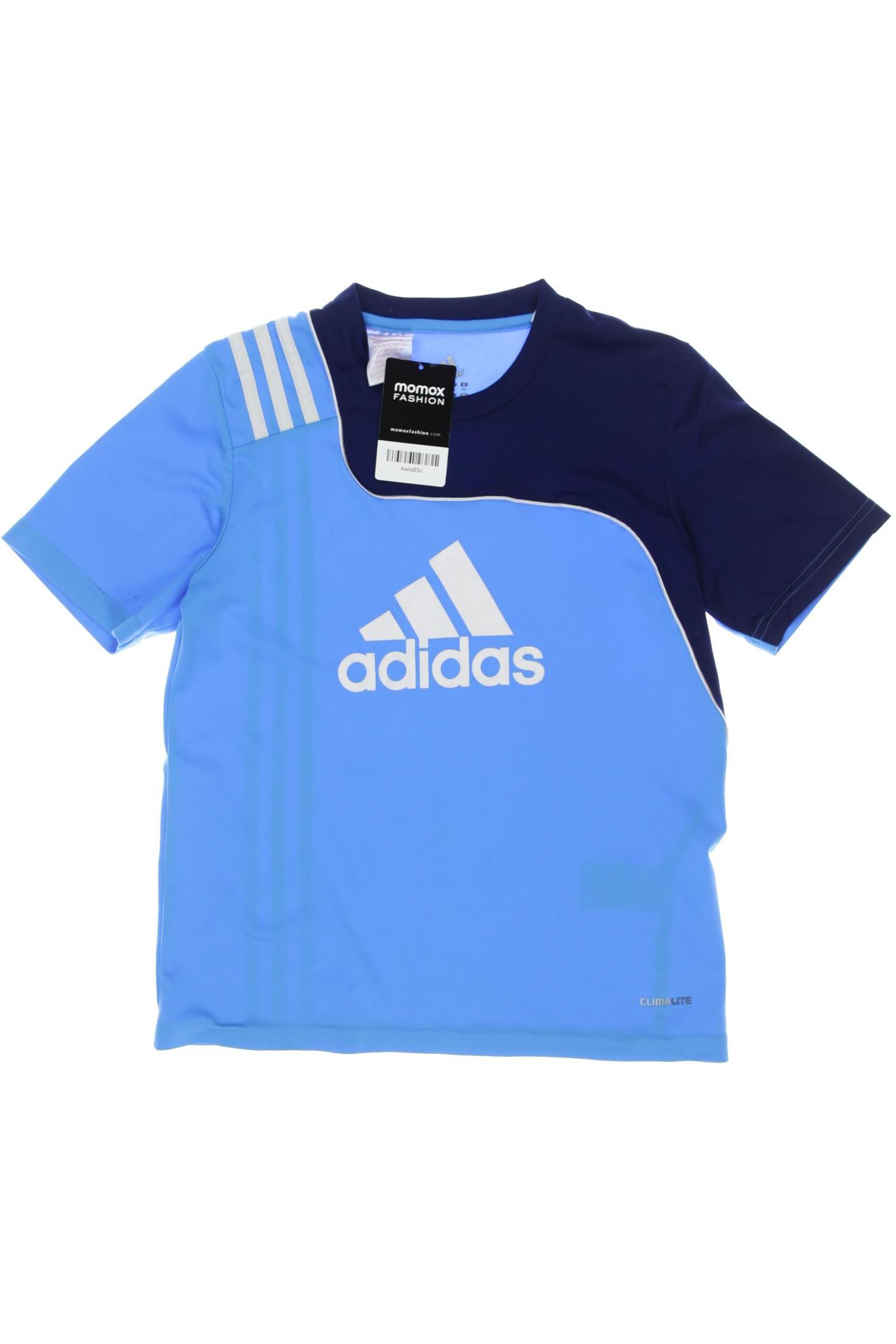 

adidas Herren T-Shirt, blau, Gr. 140