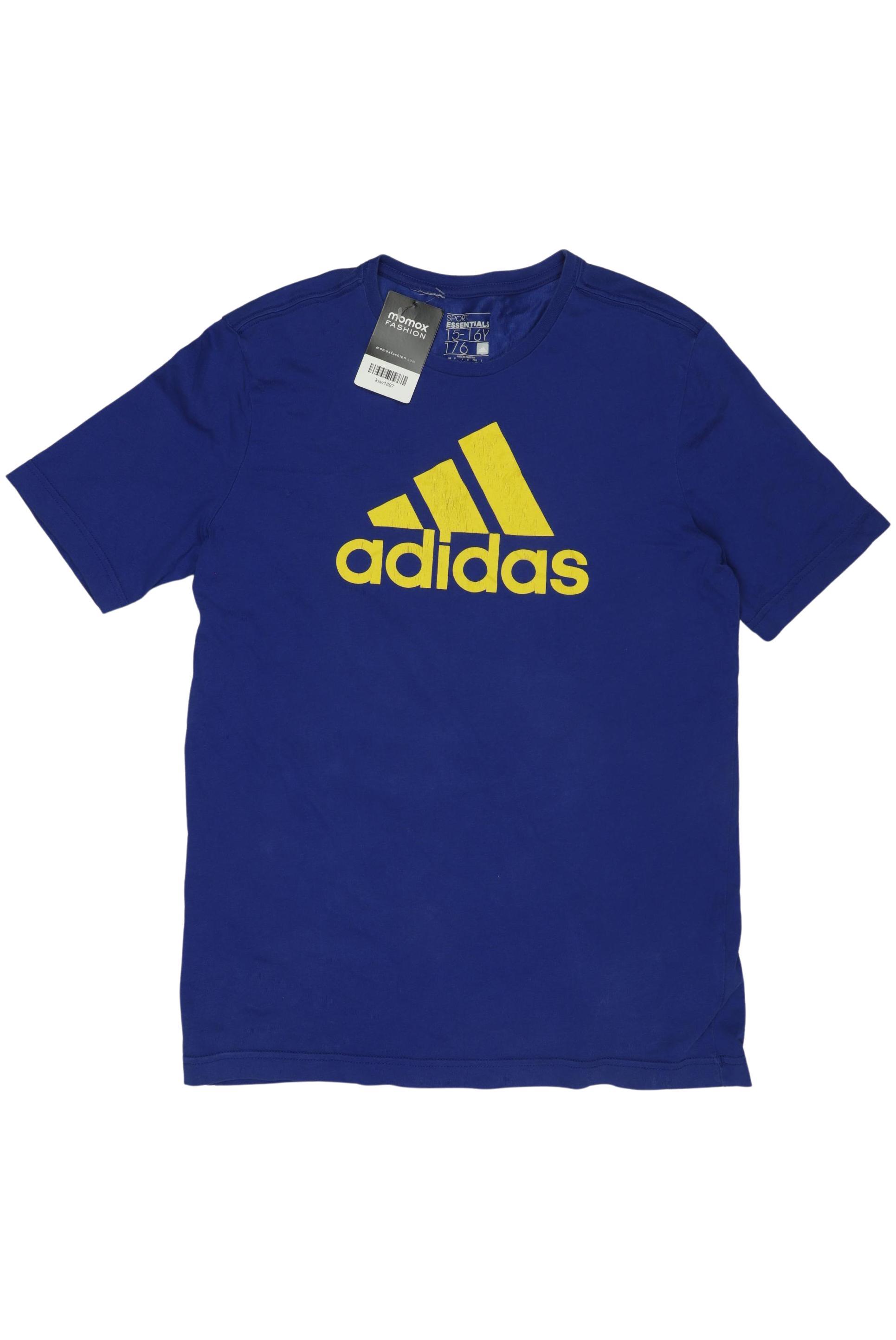 

adidas Herren T-Shirt, blau, Gr. 176