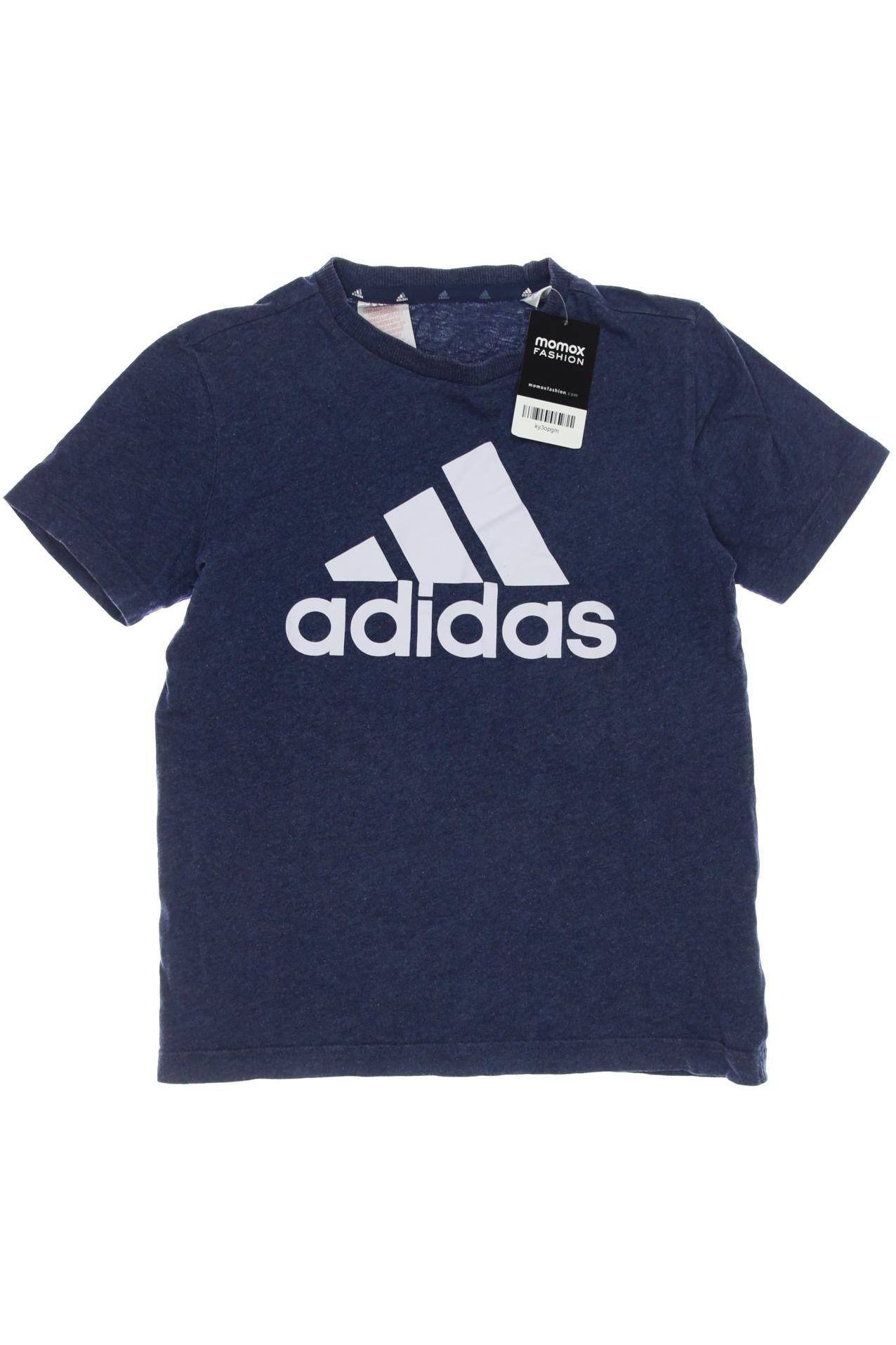

adidas Herren T-Shirt, marineblau, Gr. 152