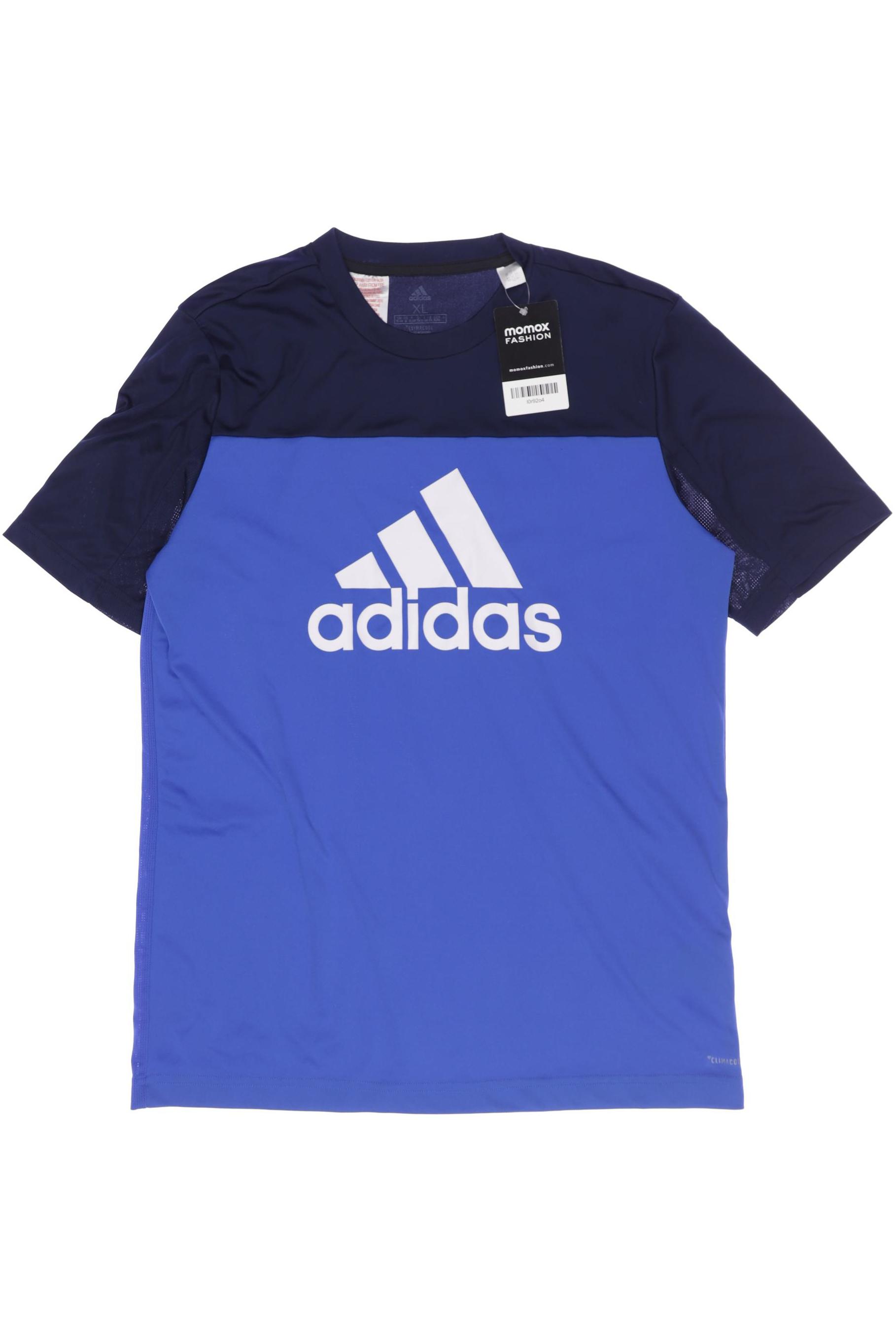 

adidas Herren T-Shirt, blau, Gr. 176