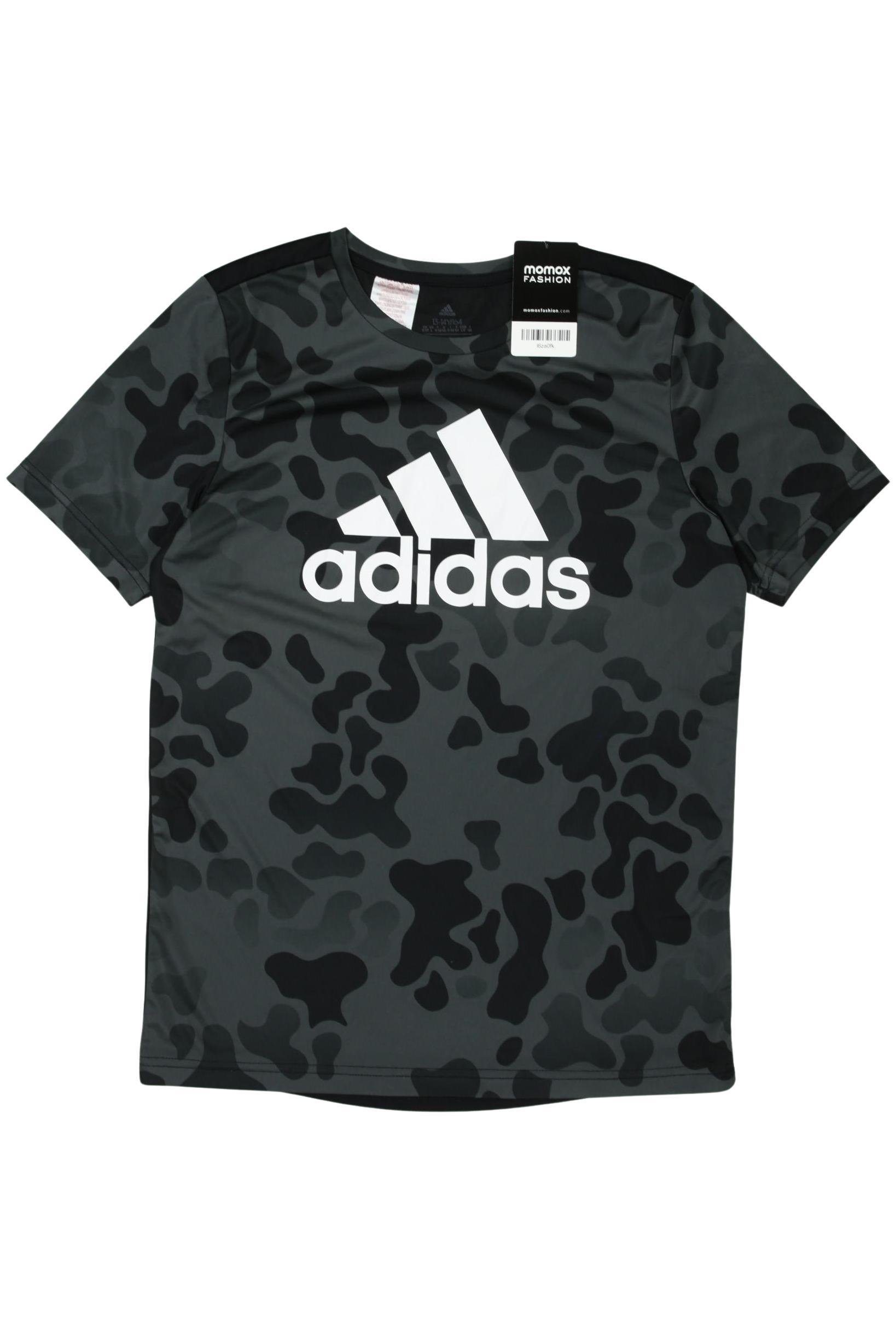 

adidas Herren T-Shirt, grau, Gr. 164