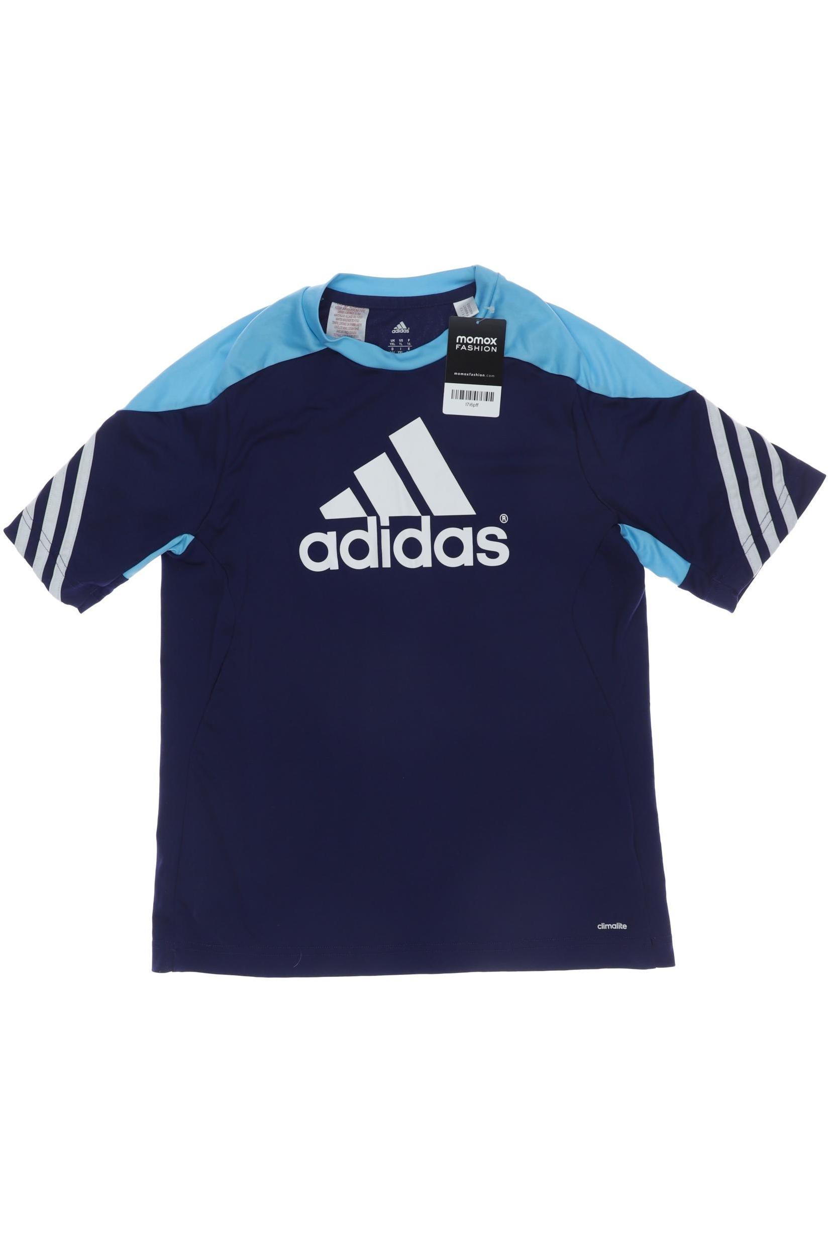 

adidas Herren T-Shirt, marineblau, Gr. 164