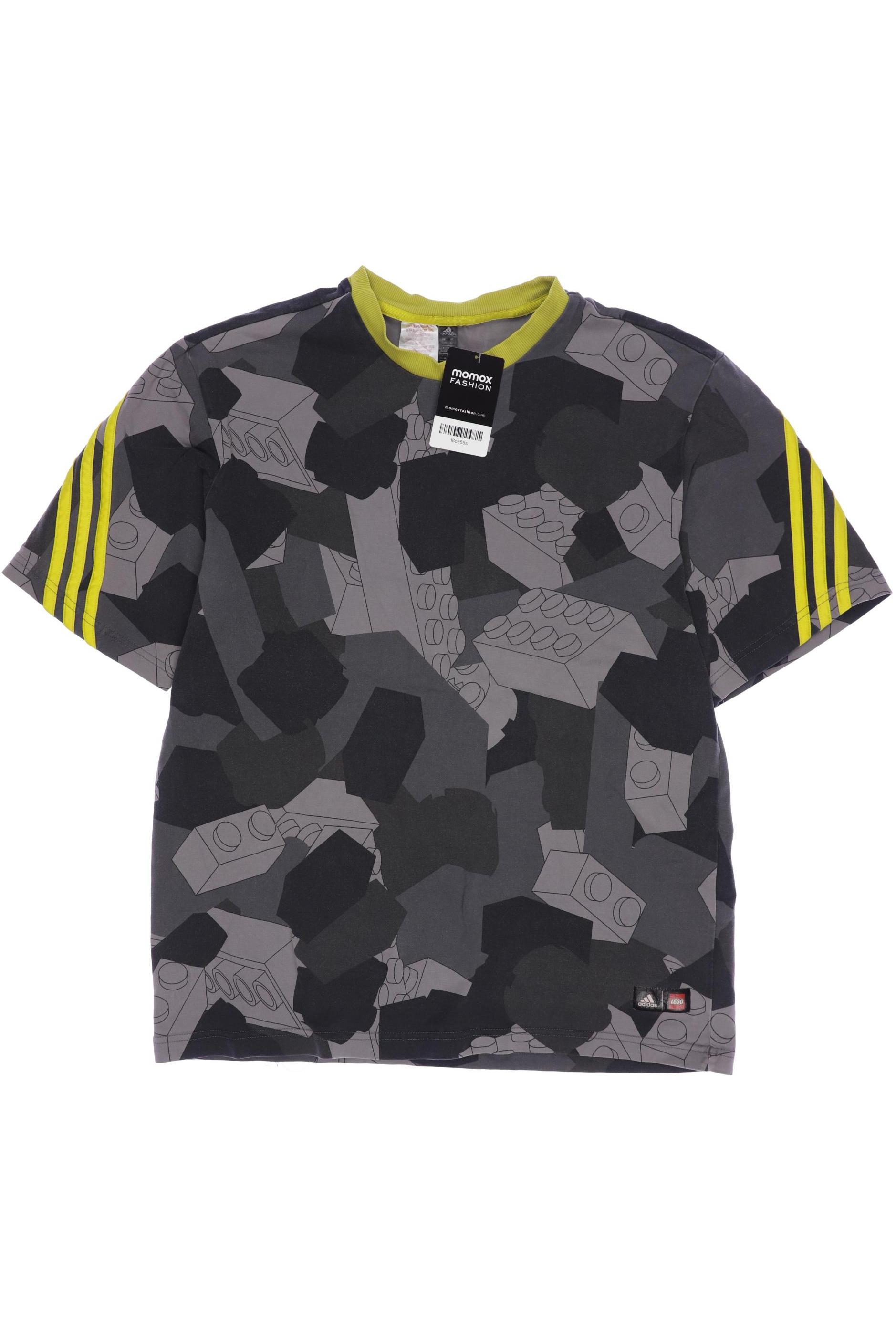 

adidas Herren T-Shirt, grau, Gr. 176