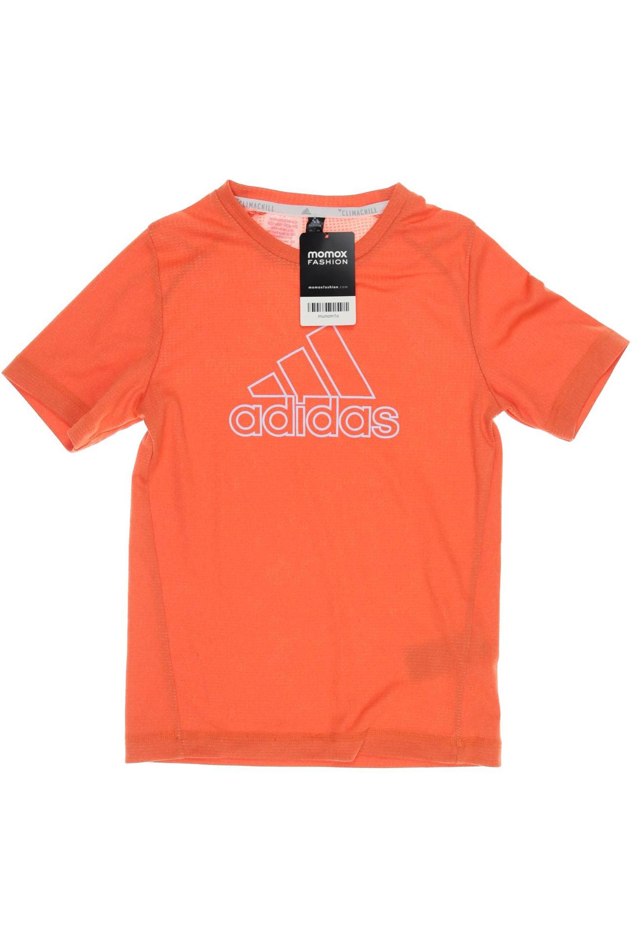 

adidas Herren T-Shirt, orange, Gr. 128