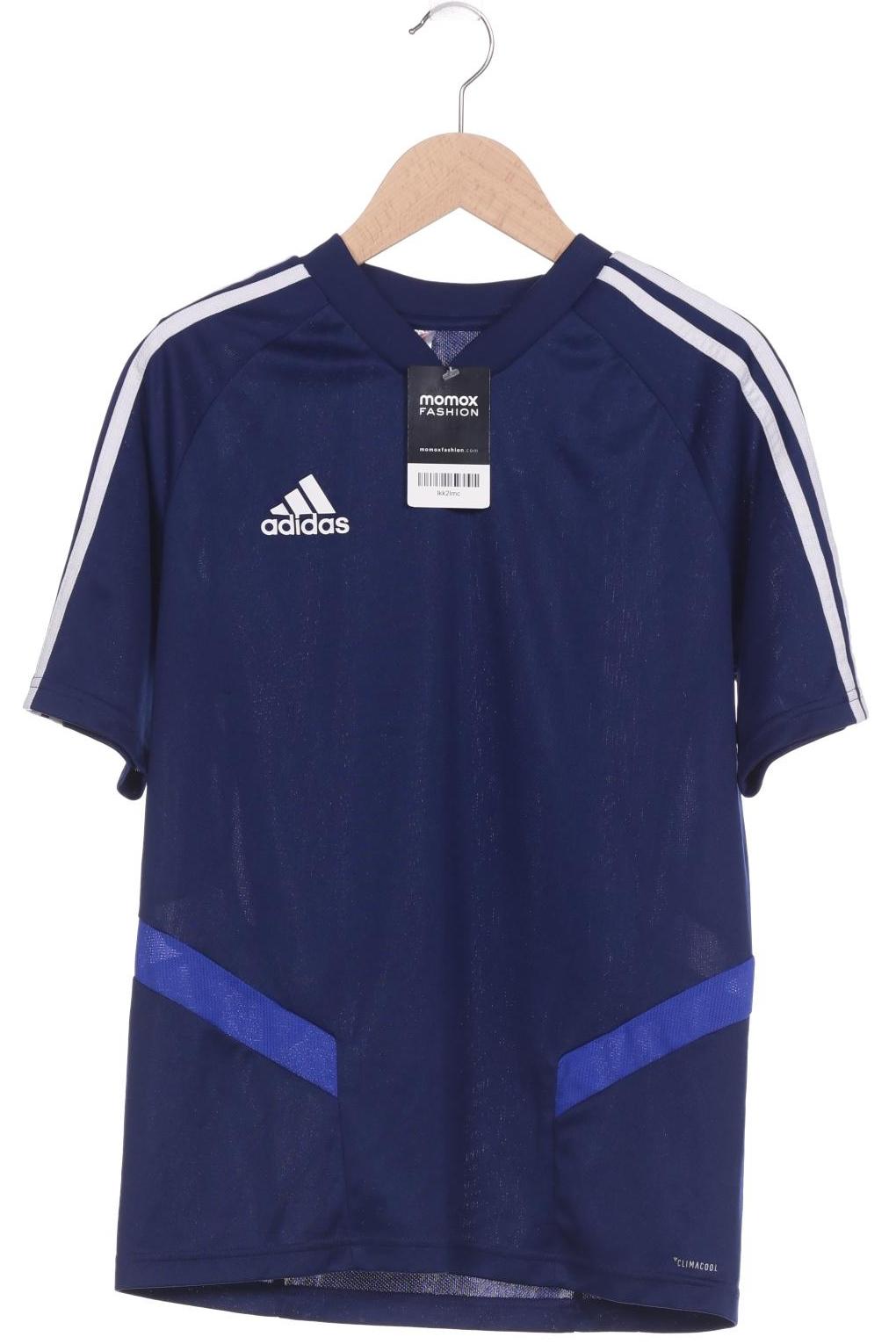 

adidas Herren T-Shirt, marineblau, Gr. 164