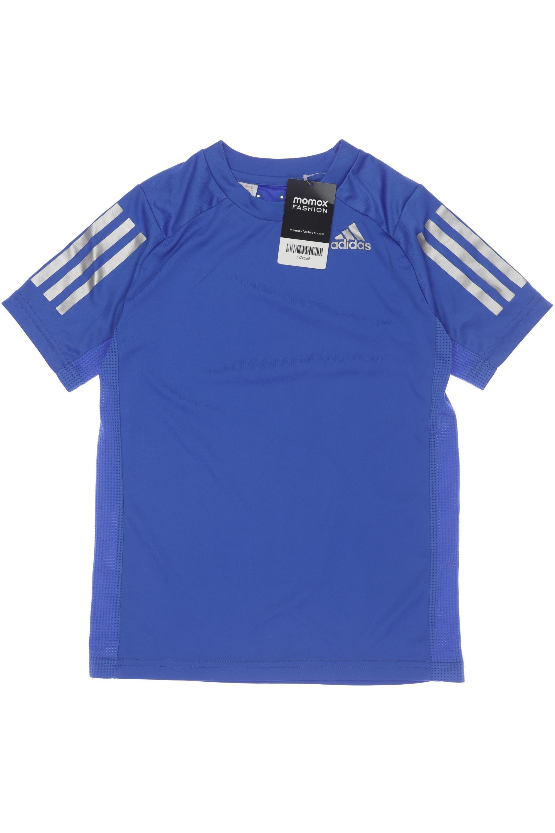

adidas Herren T-Shirt, blau, Gr. 140