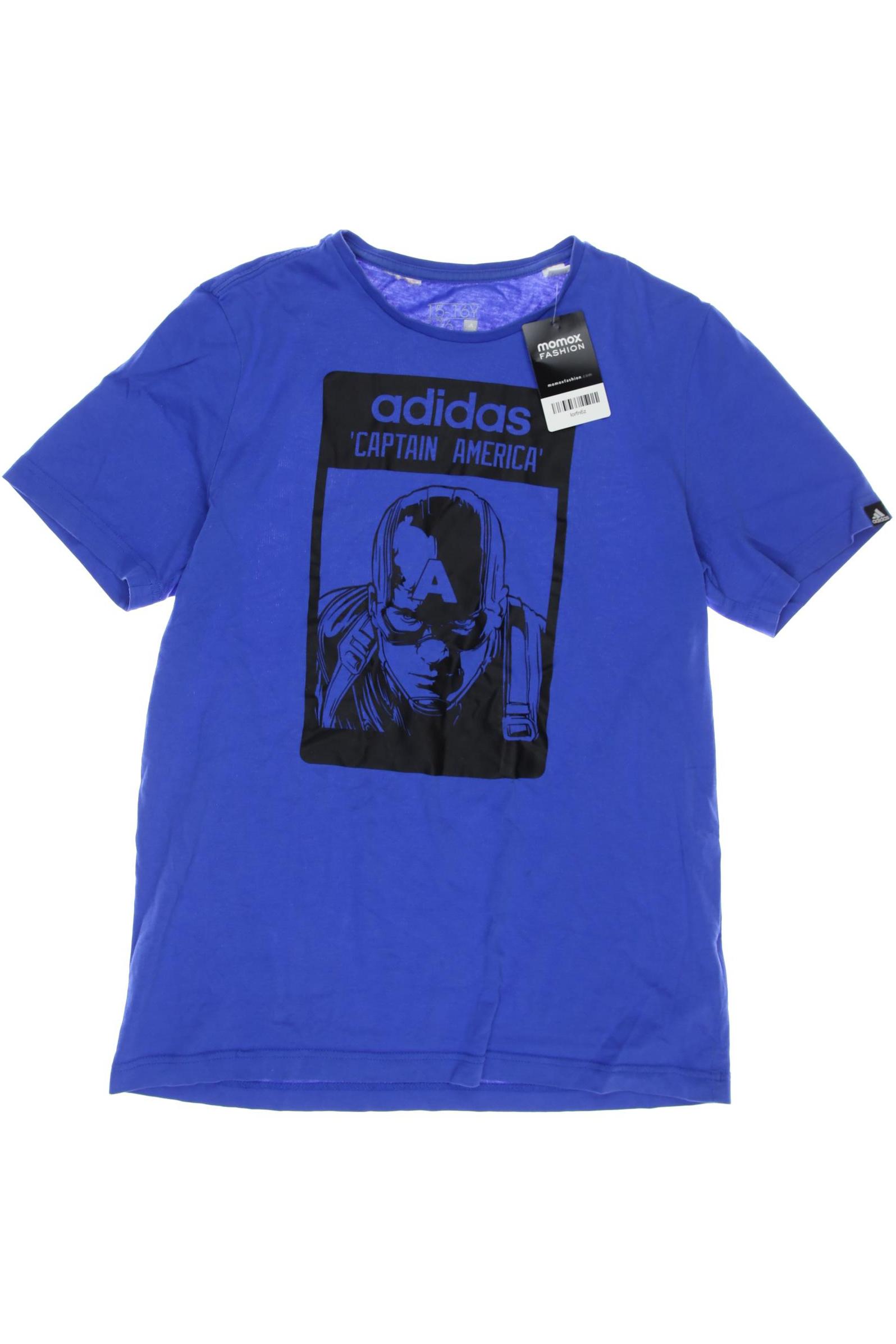 

adidas Herren T-Shirt, blau, Gr. 176