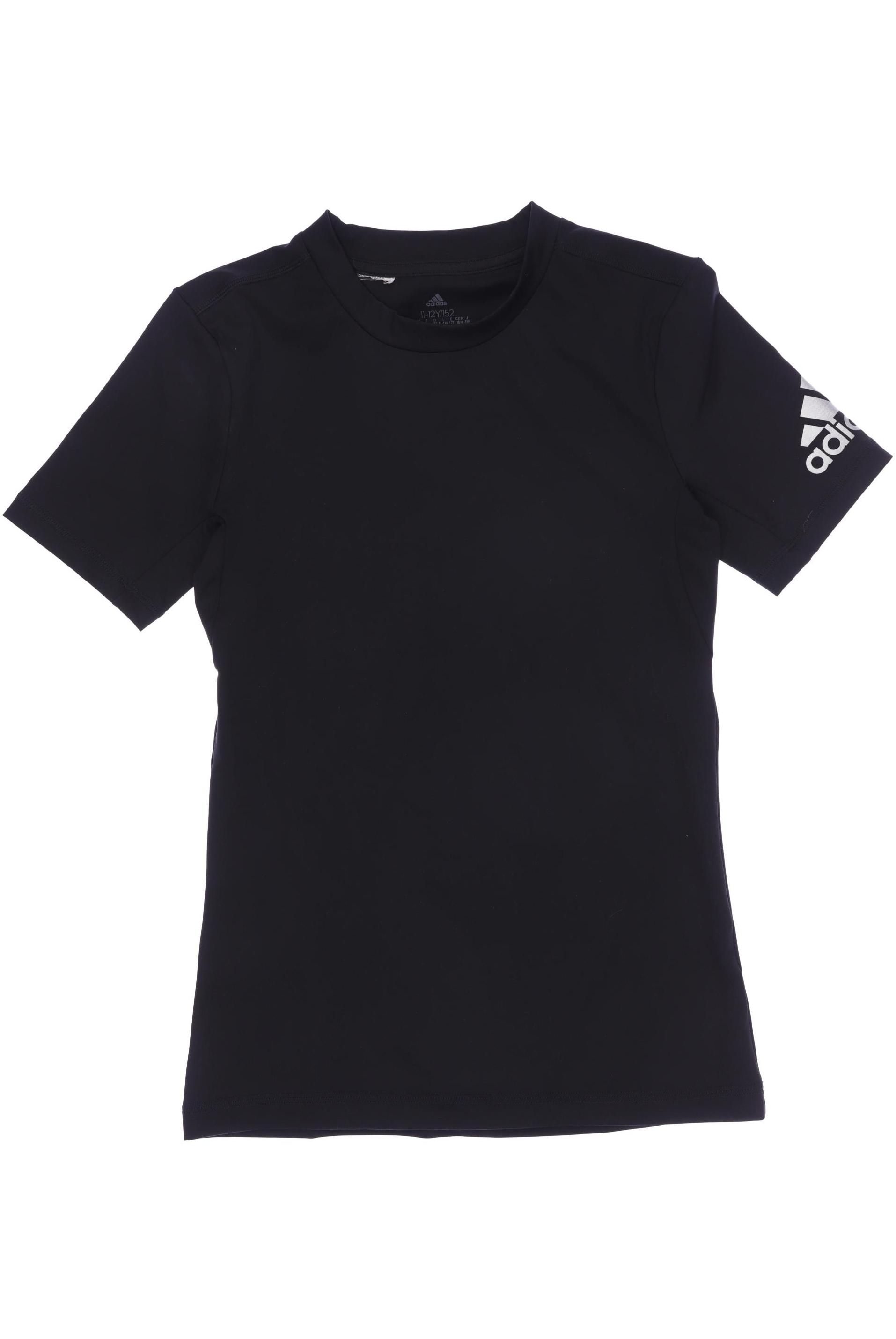 

adidas Herren T-Shirt, schwarz, Gr. 152