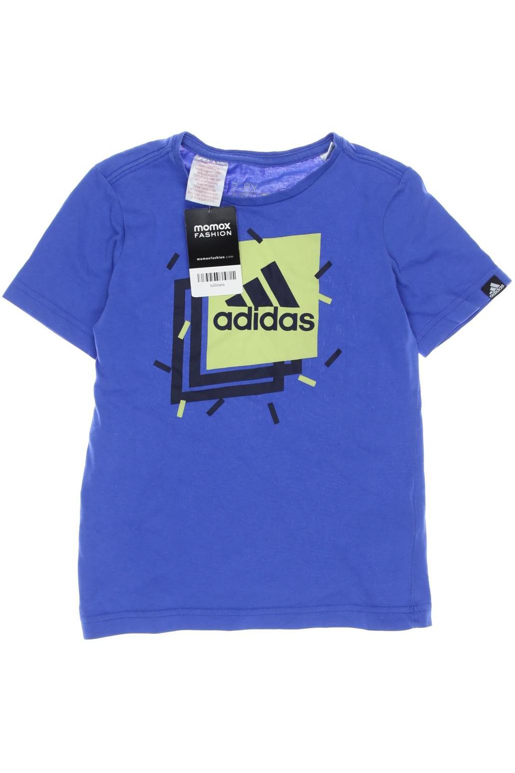 

adidas Herren T-Shirt, blau, Gr. 128