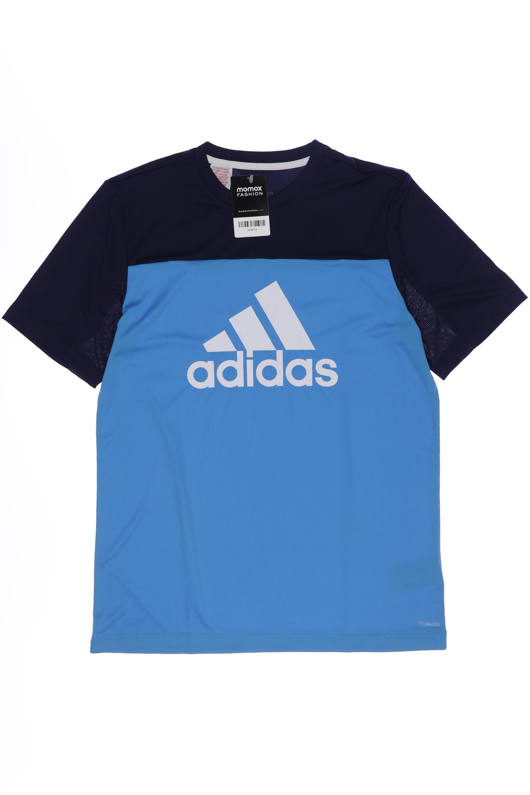 

adidas Herren T-Shirt, blau, Gr. 176