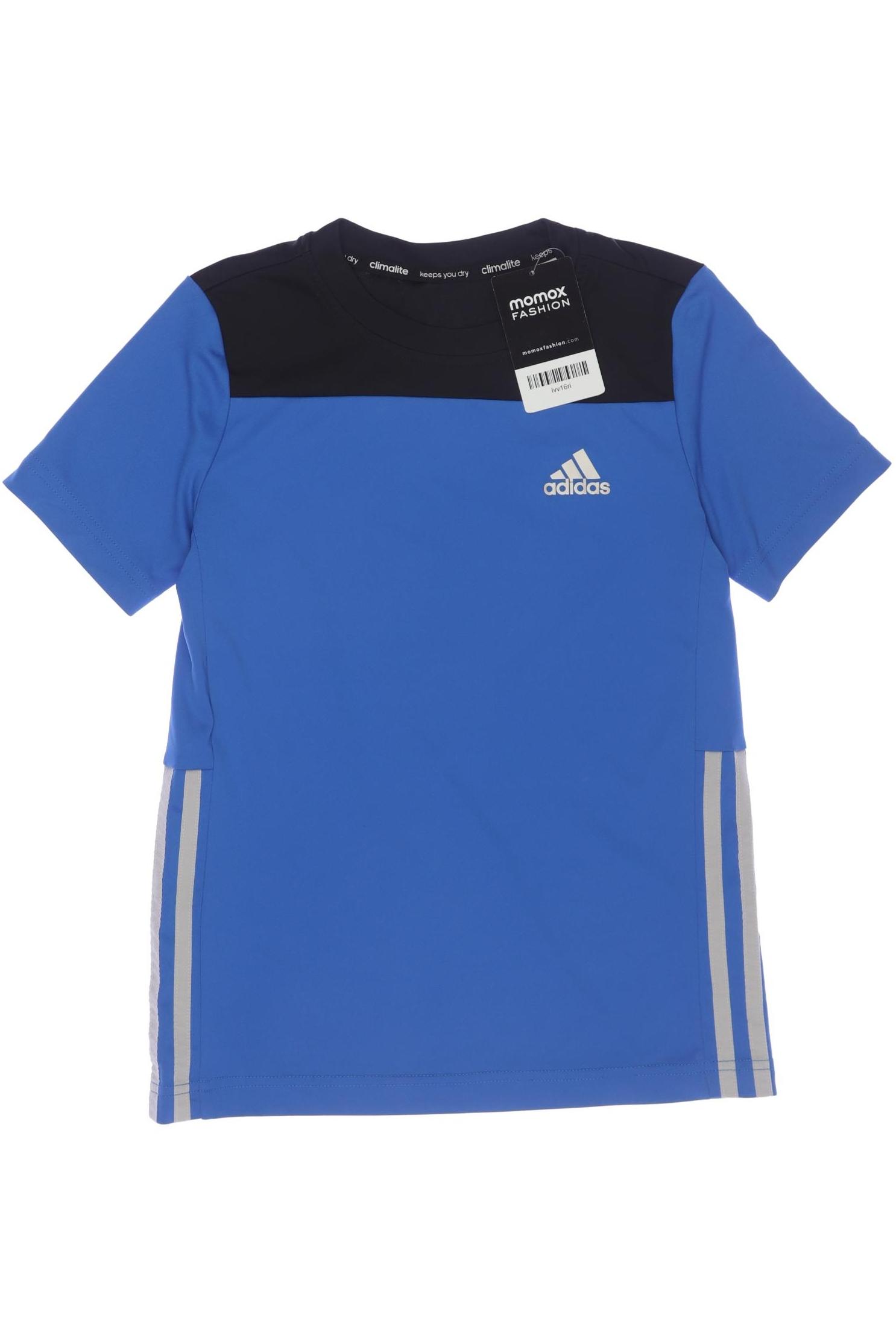 

adidas Herren T-Shirt, blau, Gr. 128