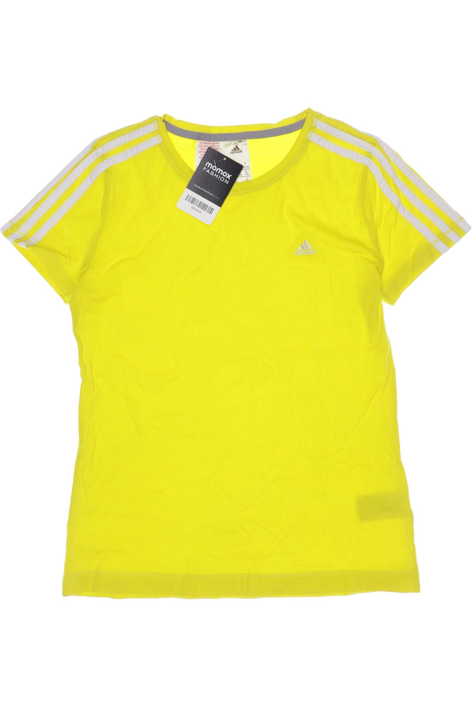 

adidas Jungen T-Shirt, gelb, Gr. 170