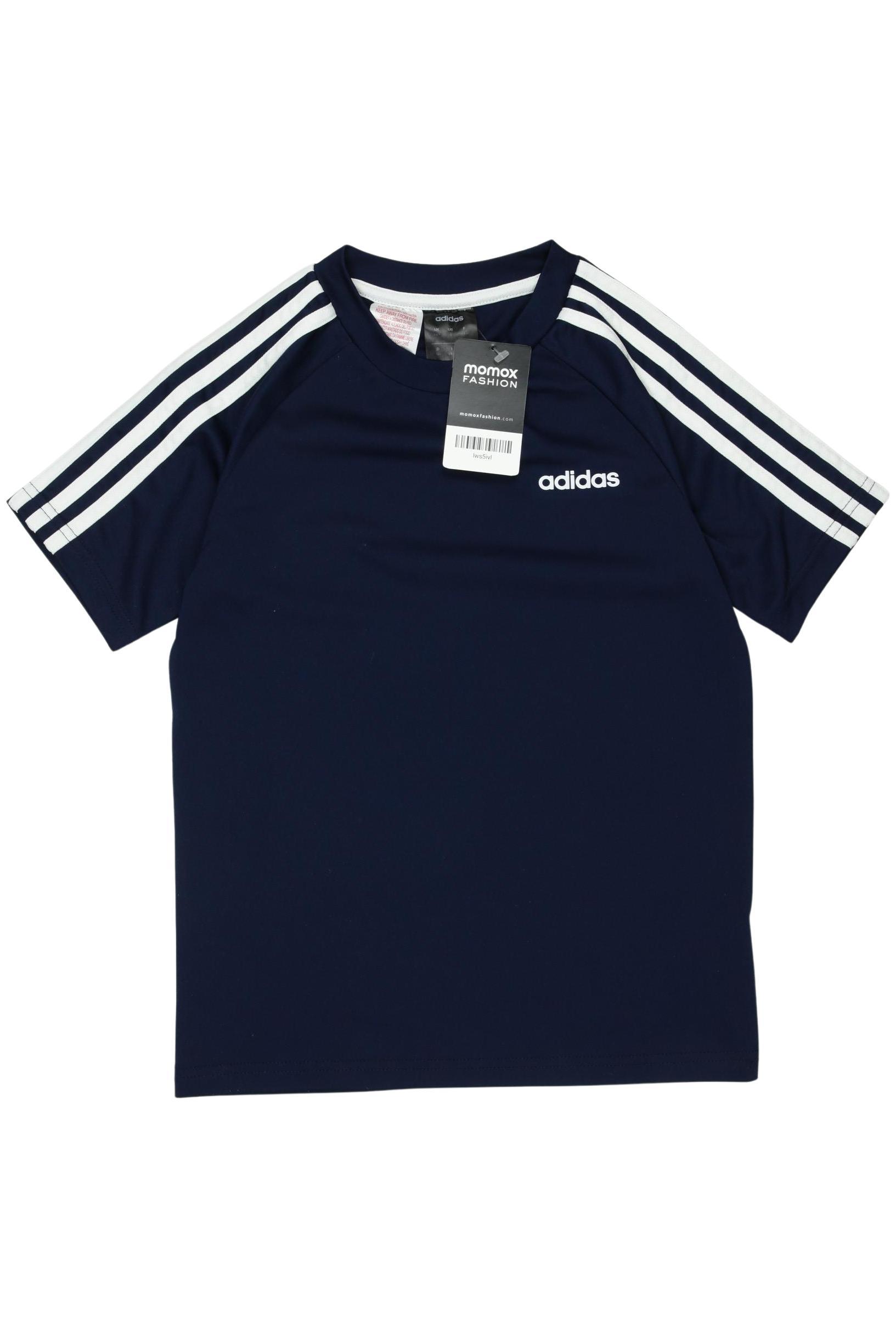 

adidas Herren T-Shirt, marineblau, Gr. 140