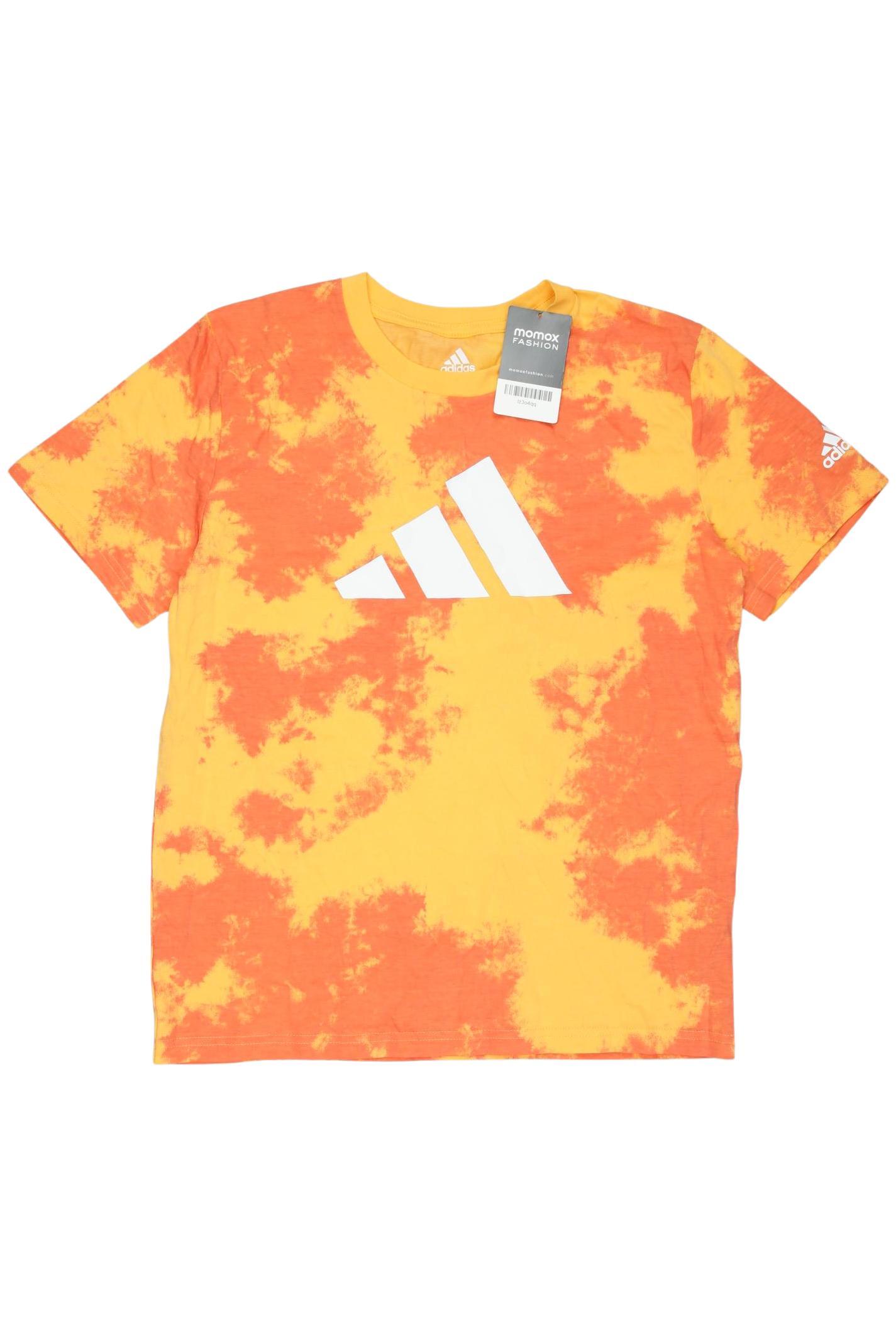 

adidas Herren T-Shirt, orange, Gr. 146