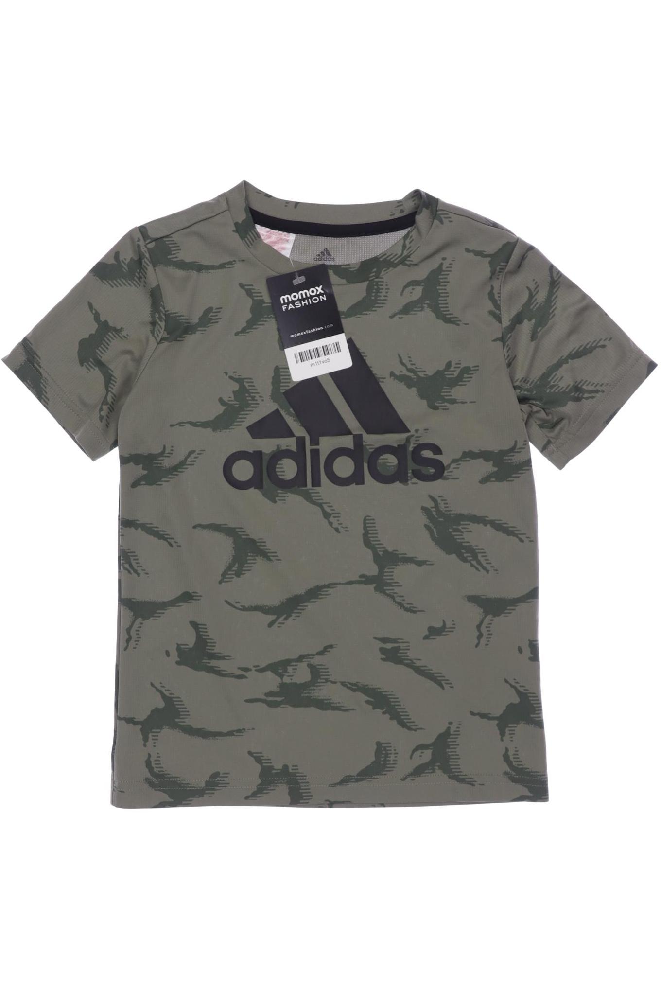 

adidas Herren T-Shirt, grün, Gr. 128