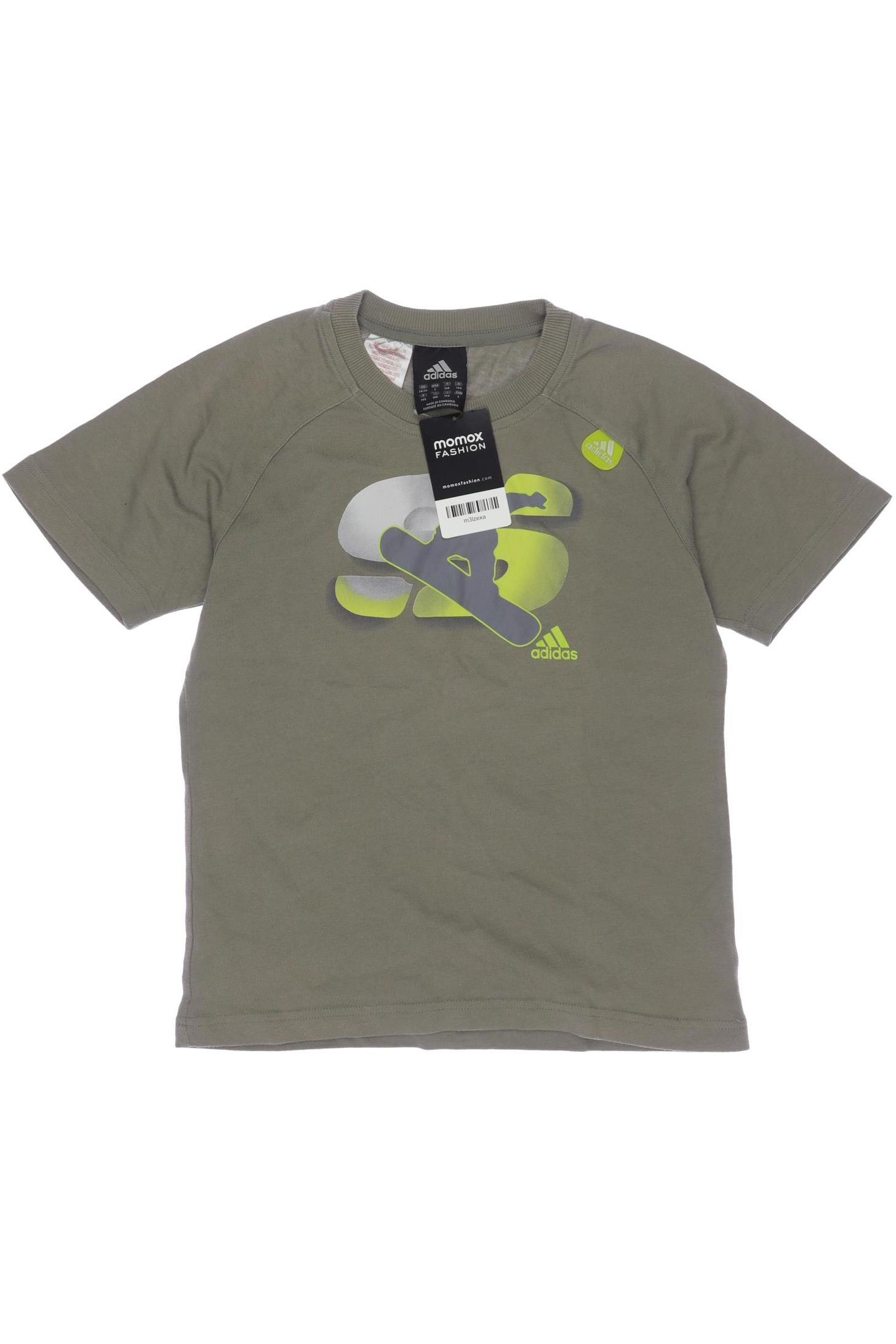 

adidas Herren T-Shirt, braun, Gr. 140