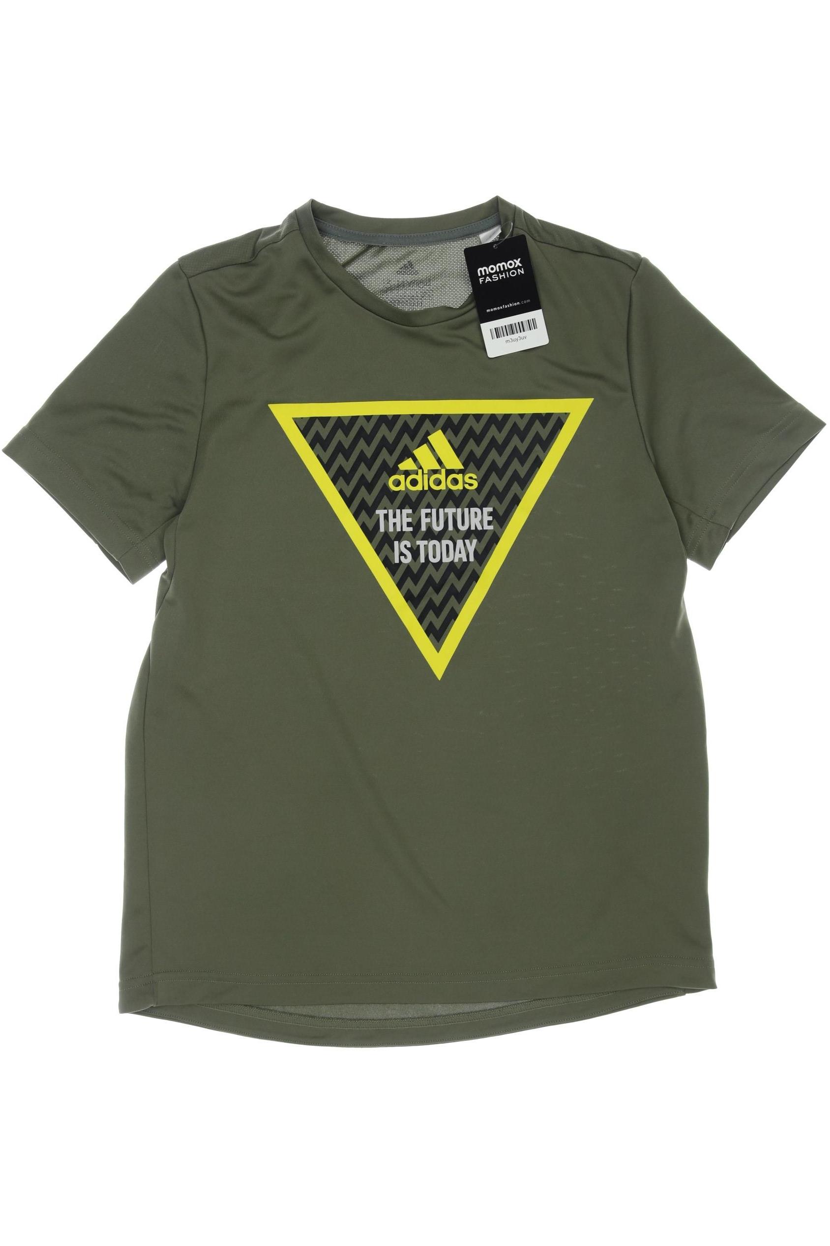 

adidas Herren T-Shirt, grün, Gr. 164