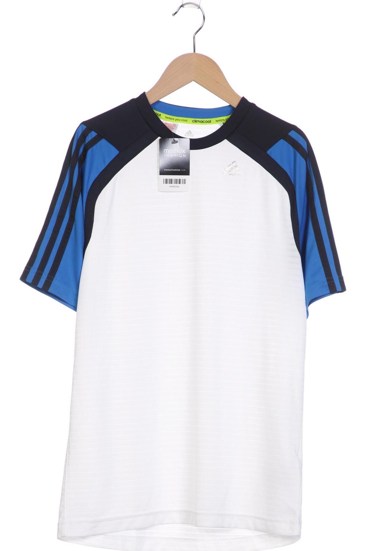

adidas Herren T-Shirt, weiß, Gr. 176