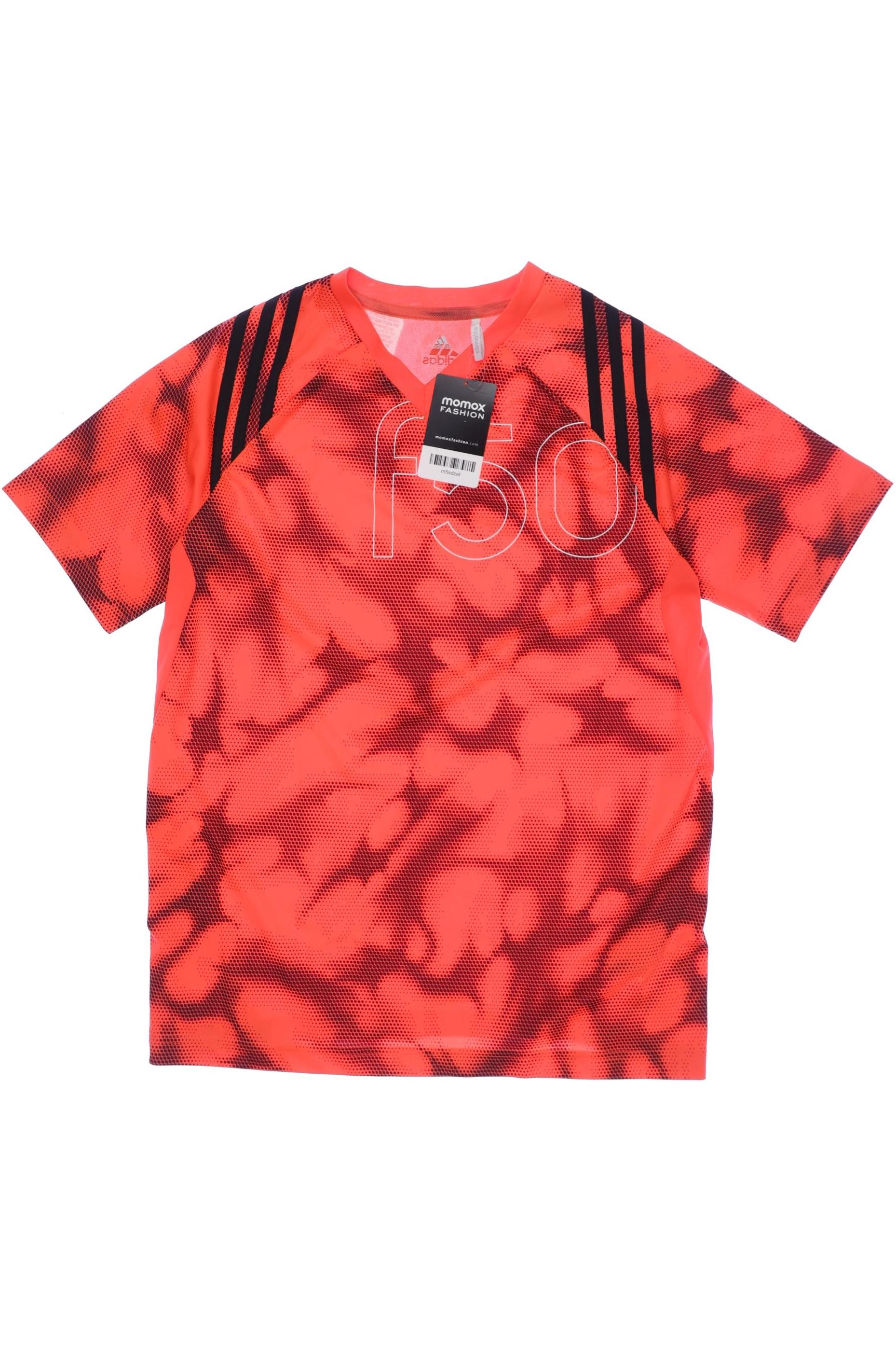 

adidas Herren T-Shirt, orange, Gr. 164