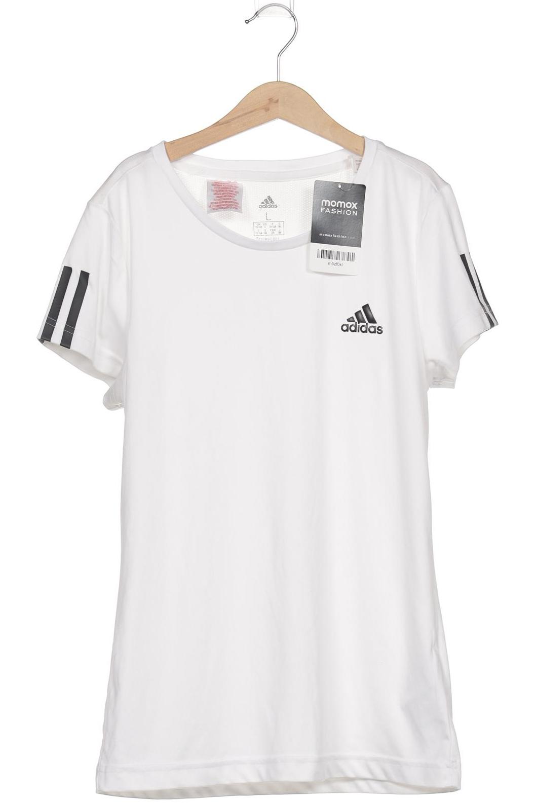 

adidas Herren T-Shirt, weiß, Gr. 164