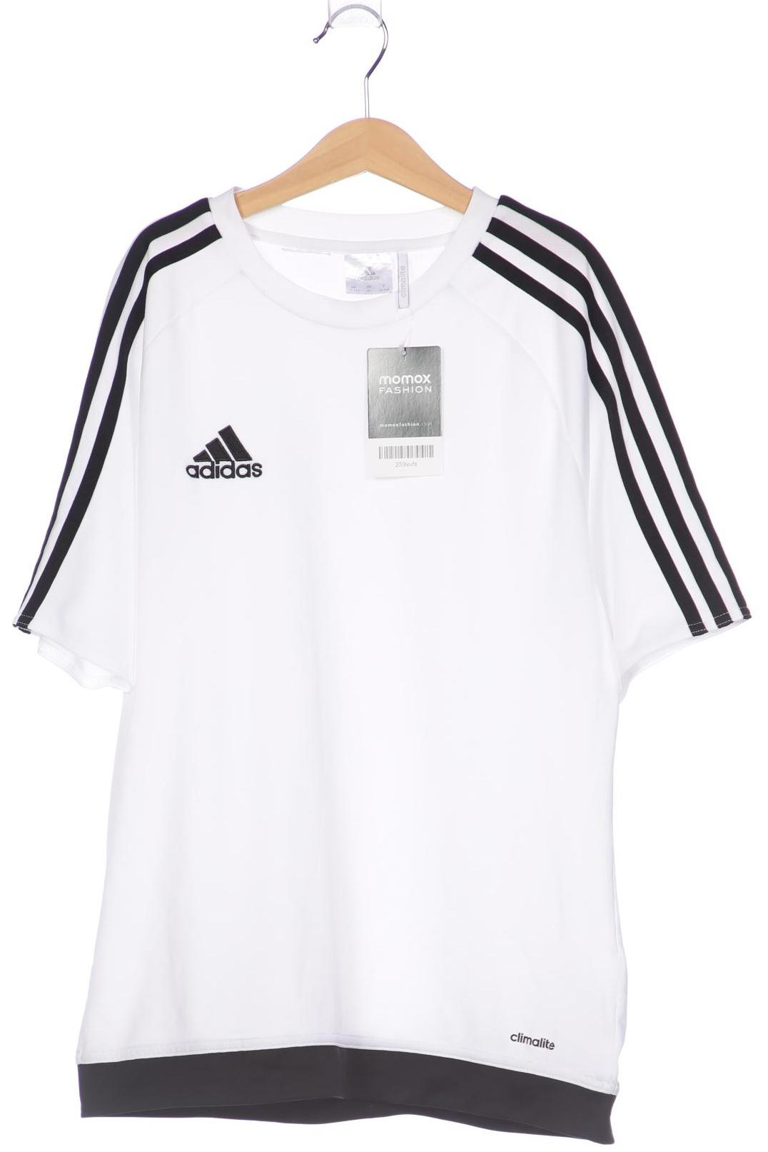 

adidas Herren T-Shirt, weiß, Gr. 164
