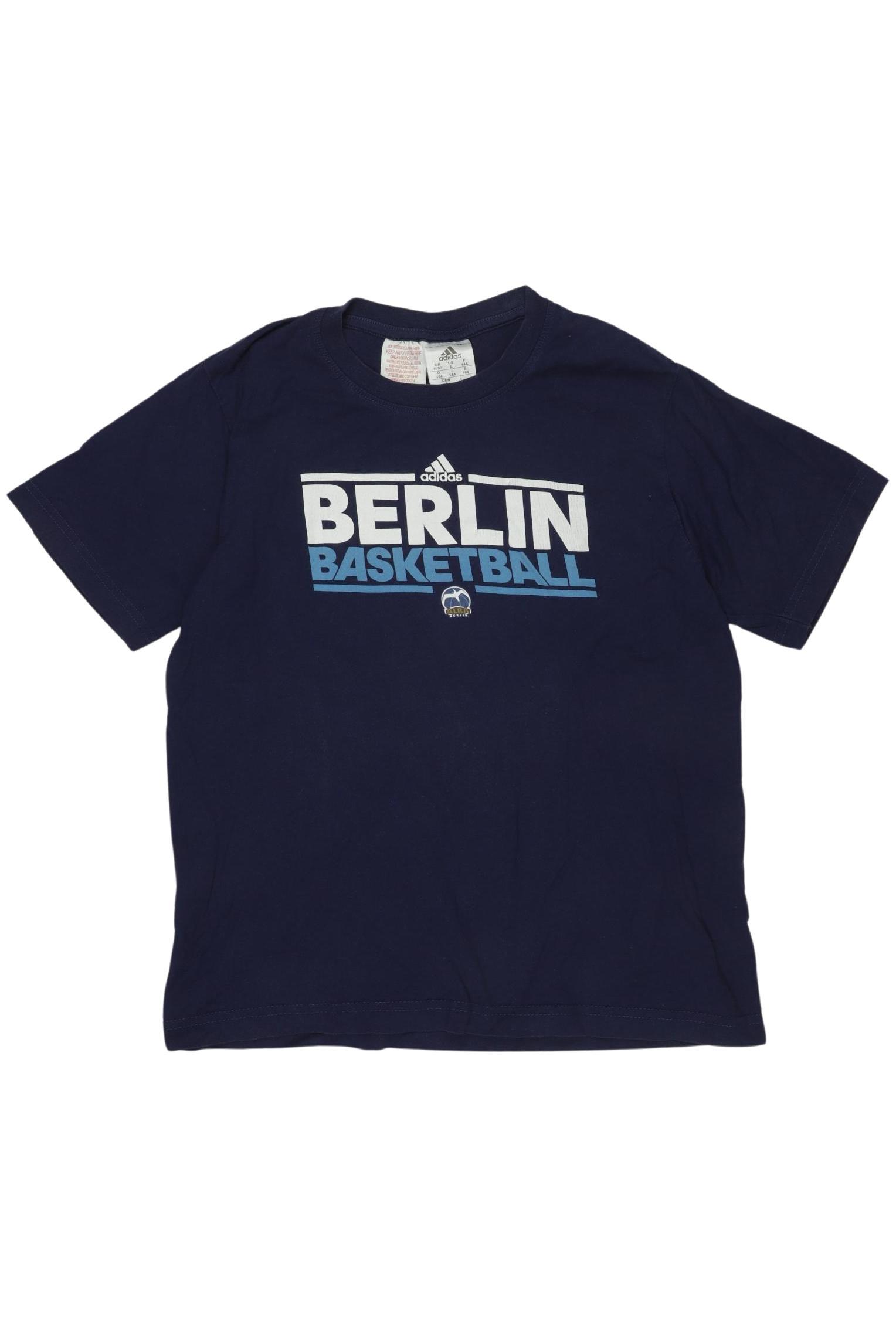 

adidas Herren T-Shirt, marineblau, Gr. 164