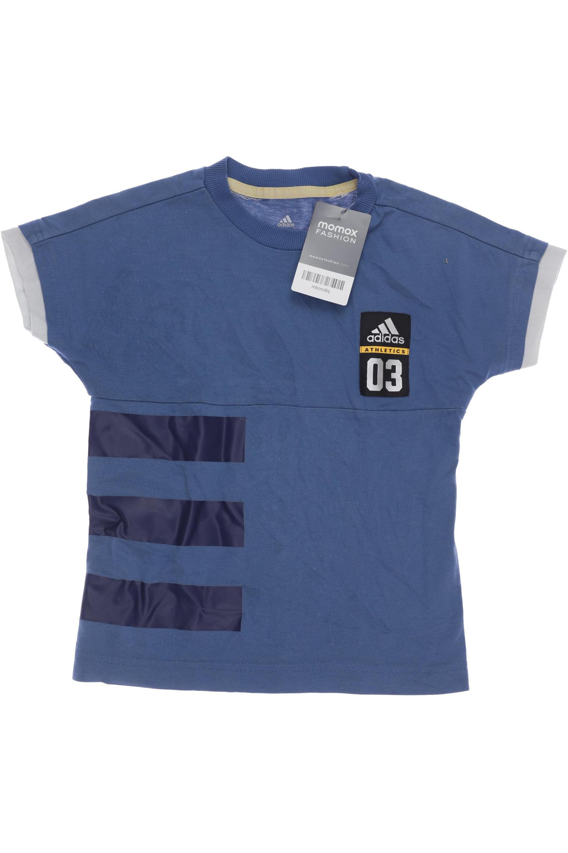 

adidas Herren T-Shirt, blau, Gr. 116
