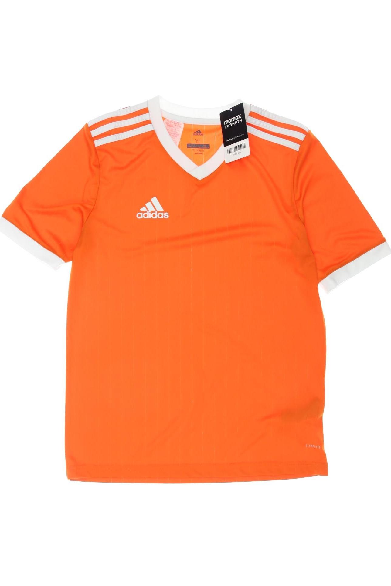 

adidas Herren T-Shirt, orange, Gr. 164