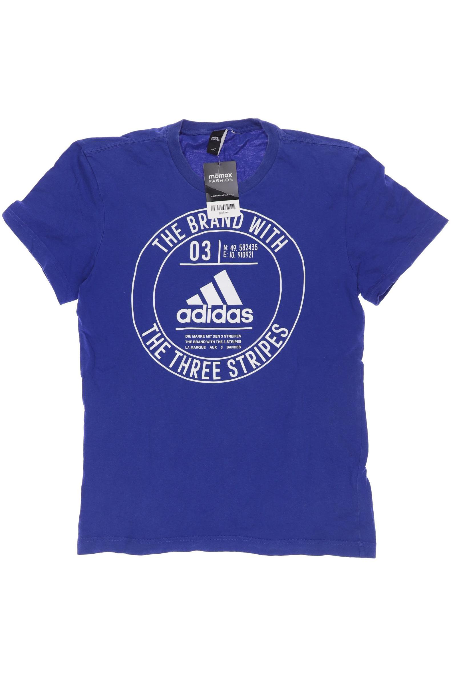 

adidas Herren T-Shirt, blau, Gr. 158