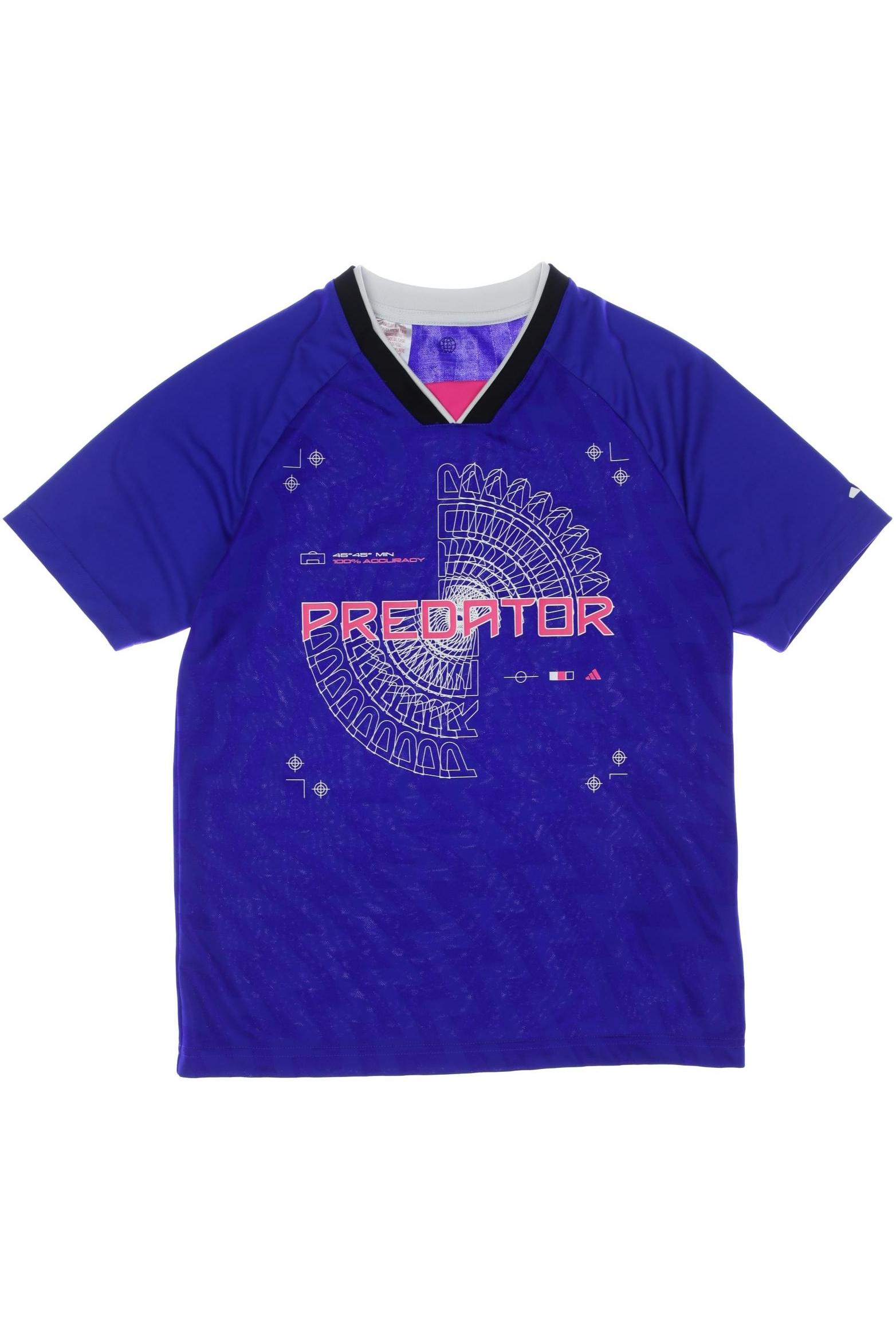 

adidas Jungen T-Shirt, blau, Gr. 152