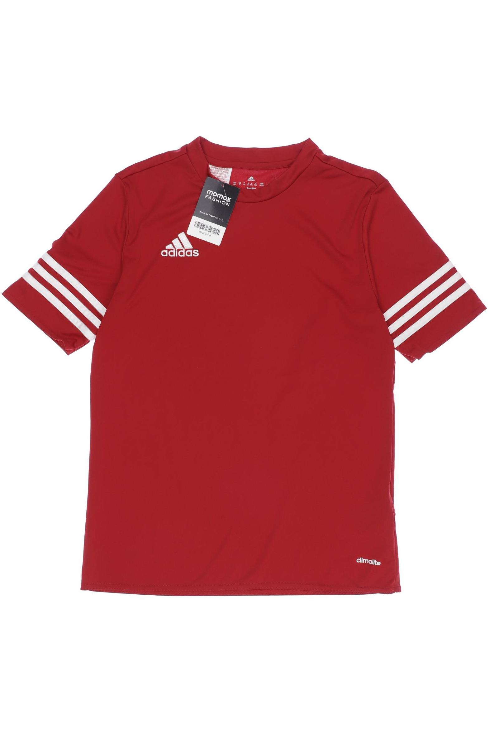 

adidas Herren T-Shirt, rot, Gr. 164